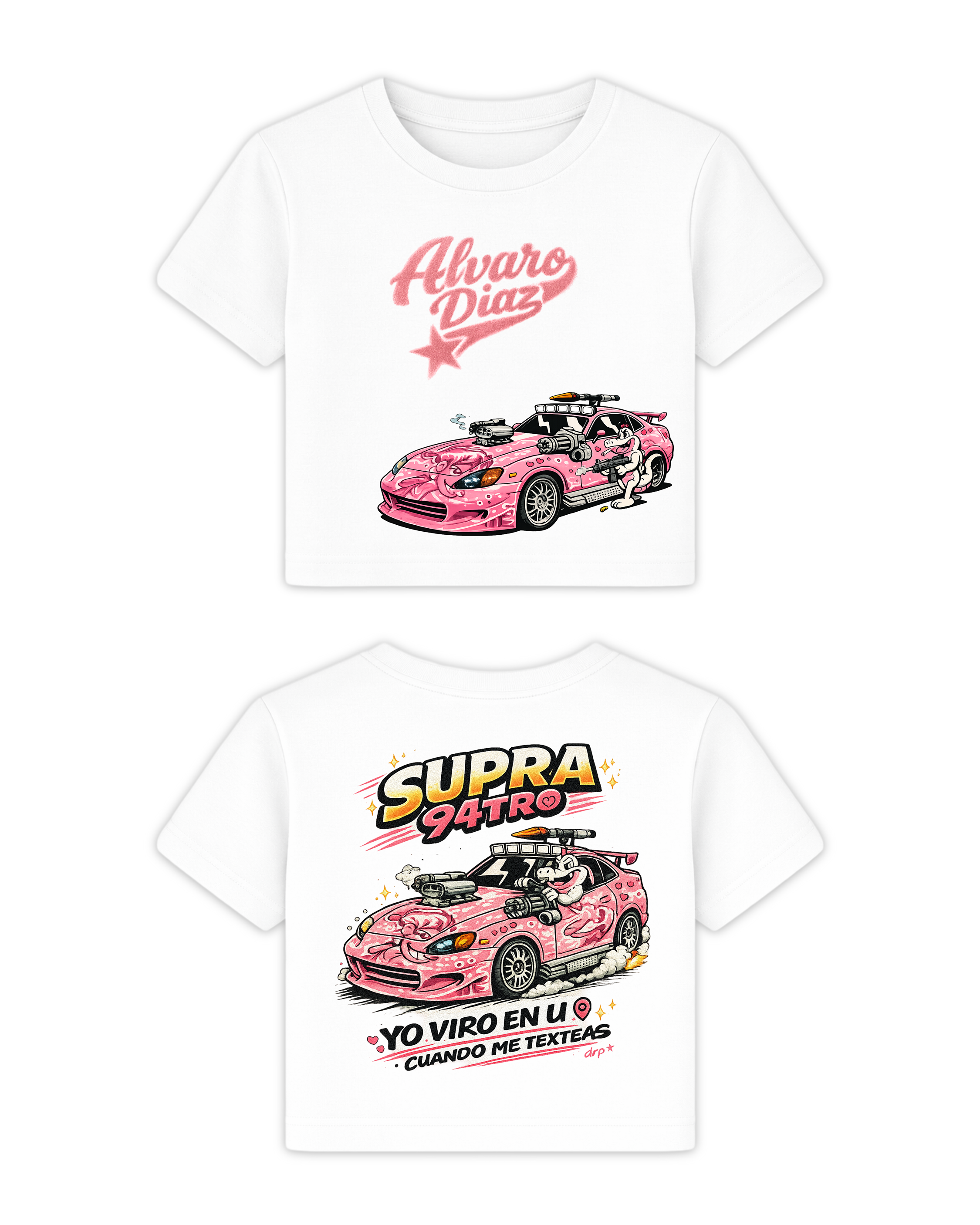 Alvaro Diaz Supra94tro Baby tee