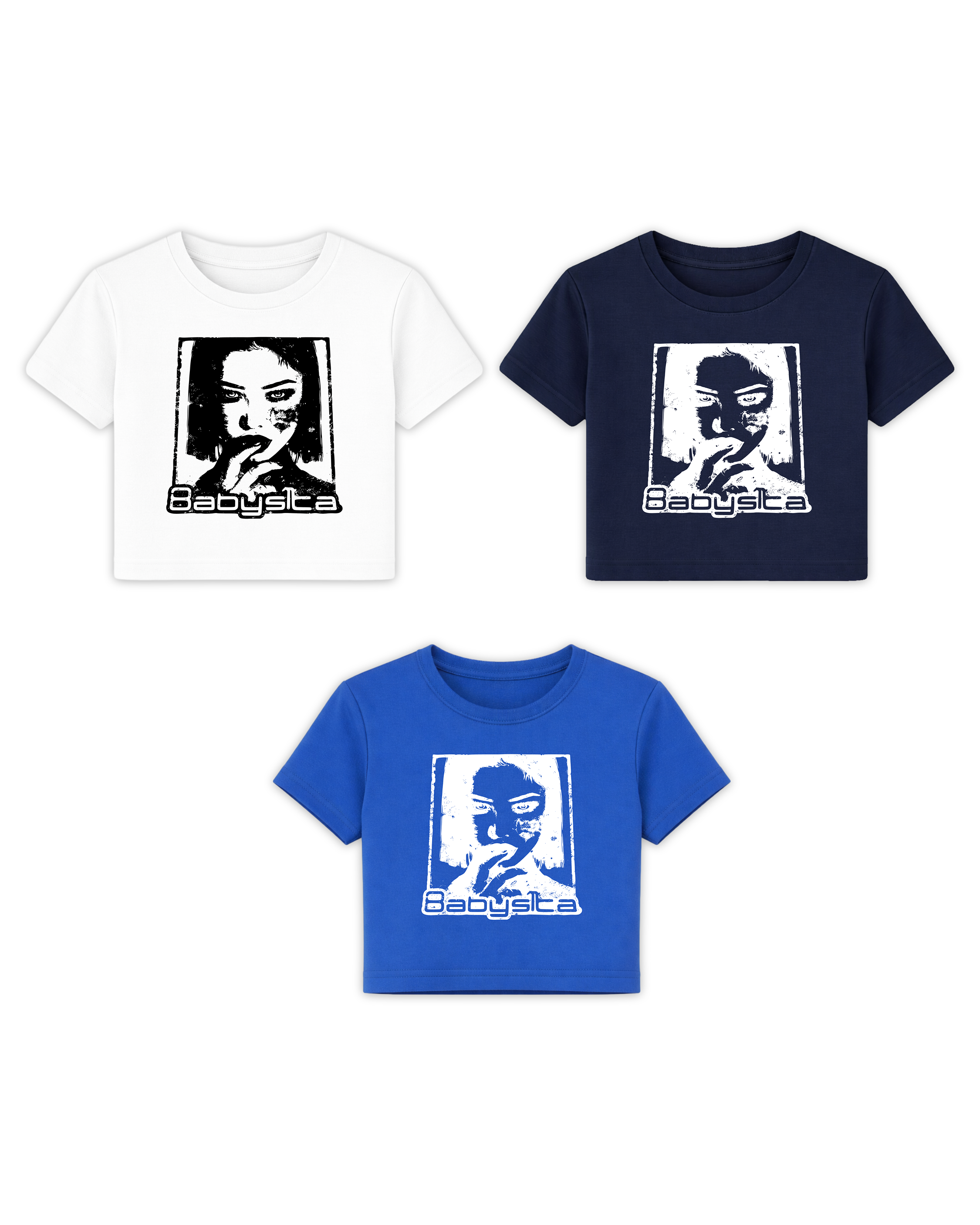 Alvaro Diaz Babysita Face Baby tee