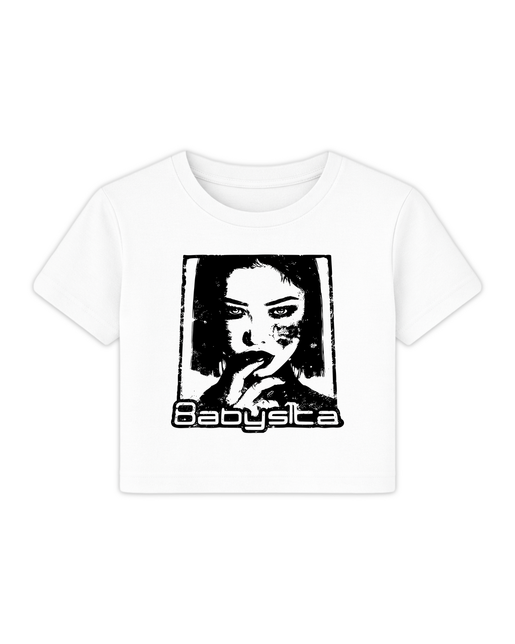 Alvaro Diaz Babysita Face Baby tee