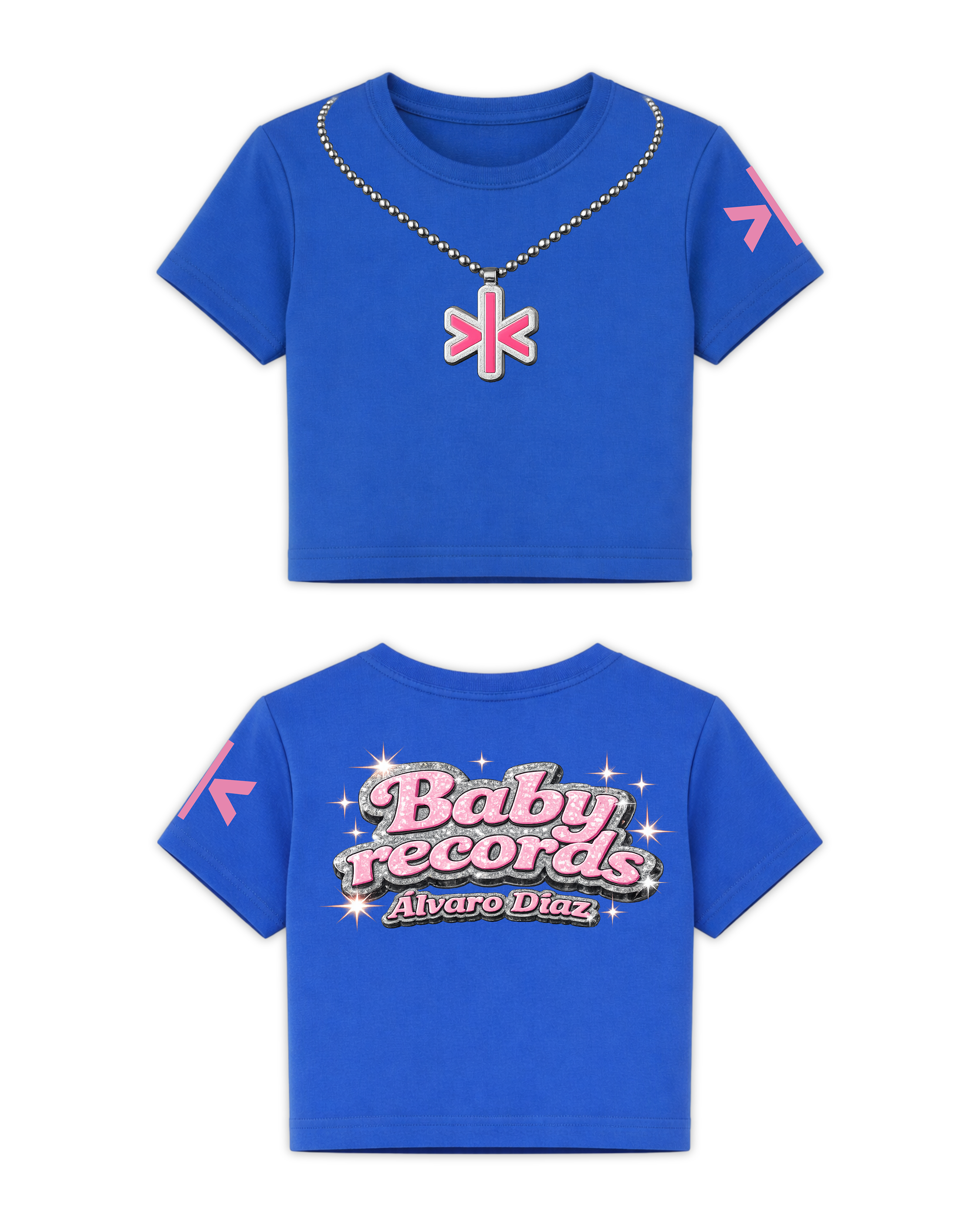Alvaro Diaz Baby Records Baby tee