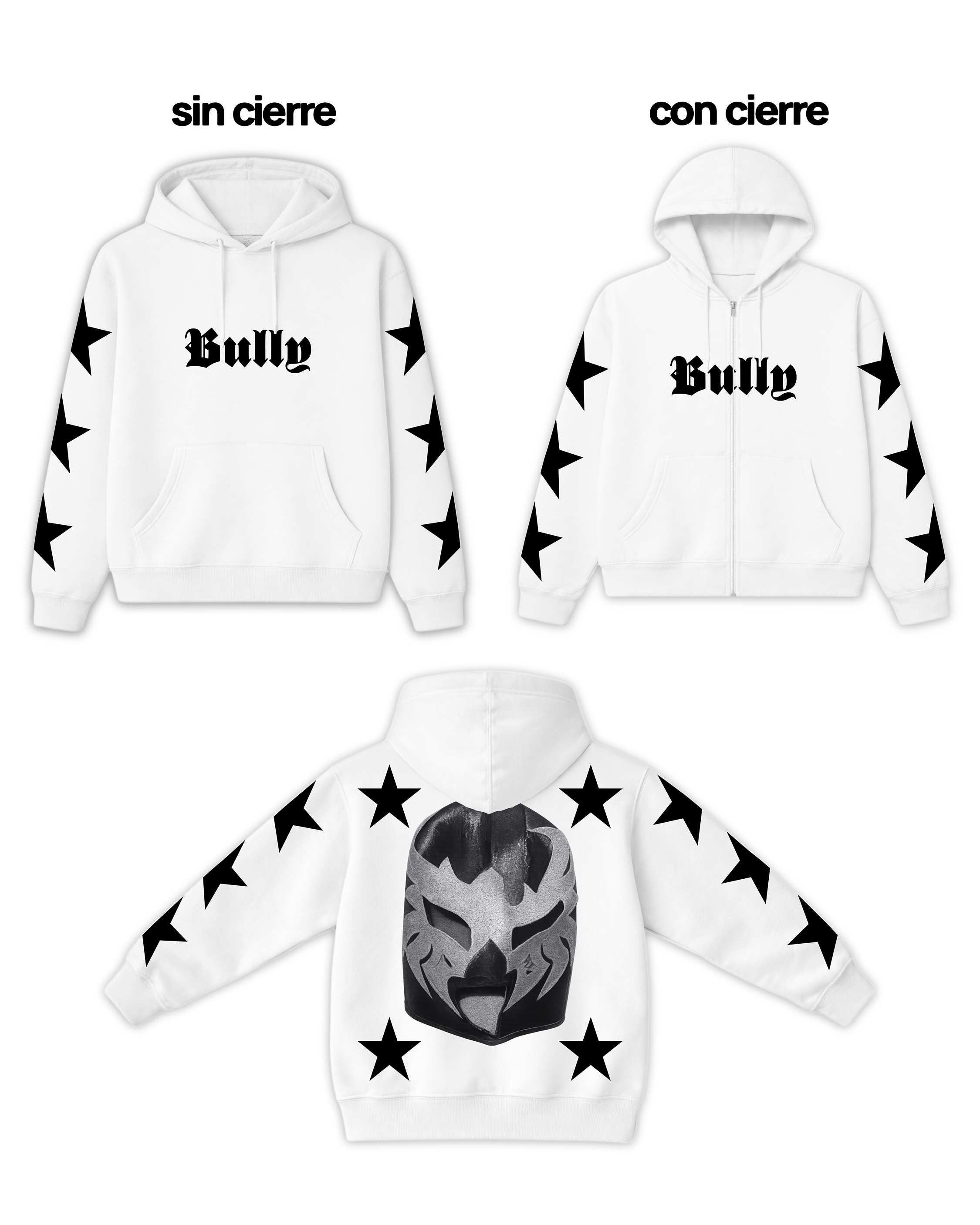 Ye Bully Mask Hoodie