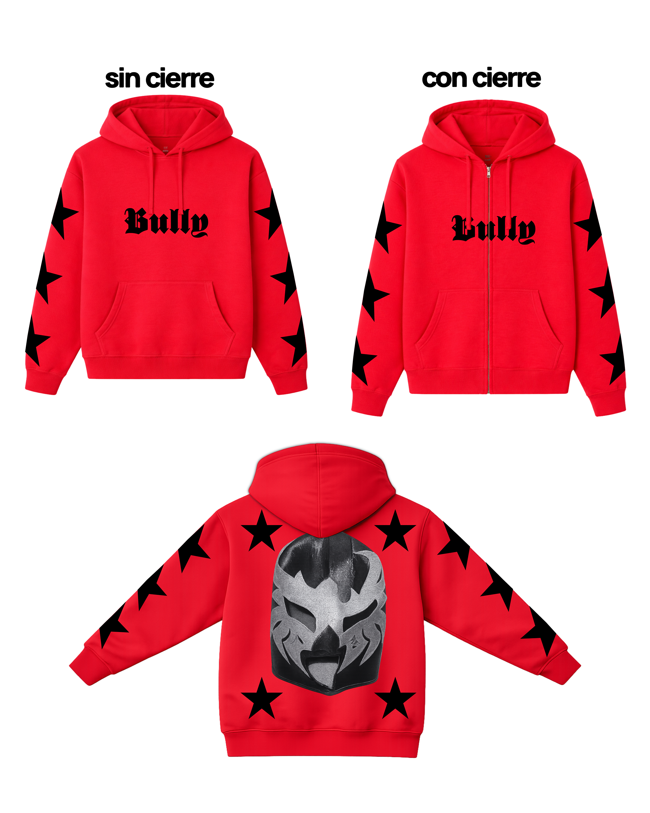 Ye Bully Mask Hoodie