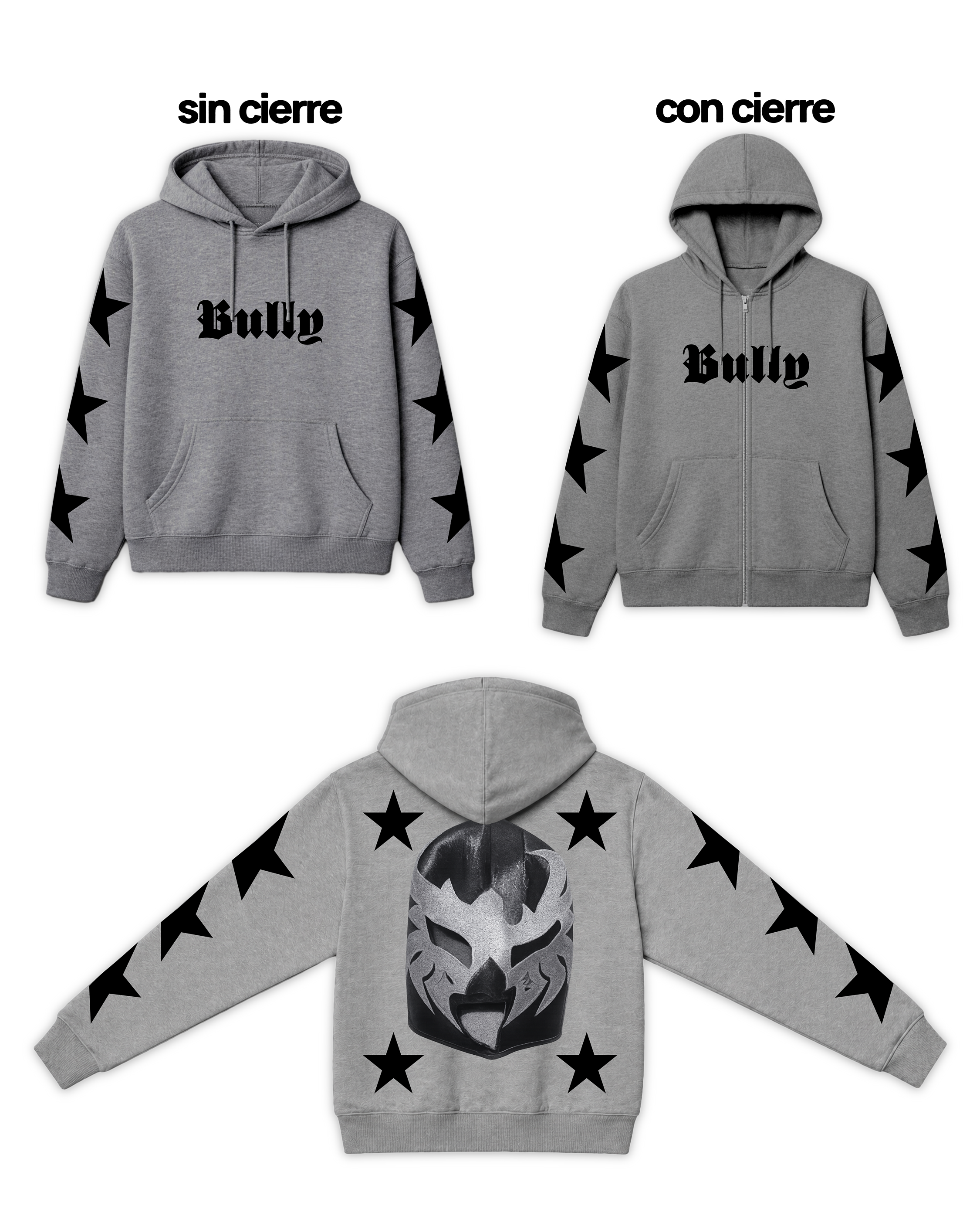 Ye Bully Mask Hoodie