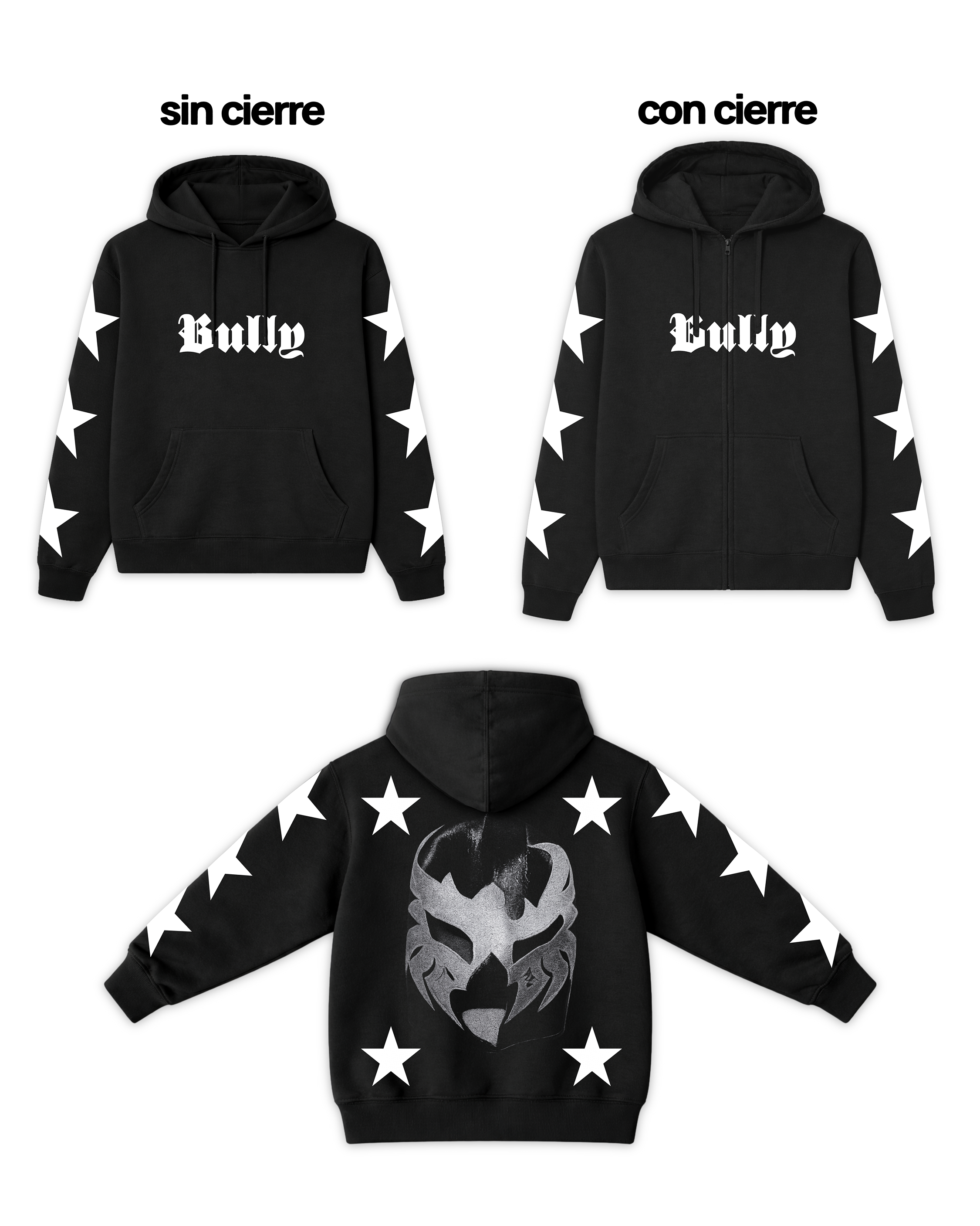 Ye Bully Mask Hoodie