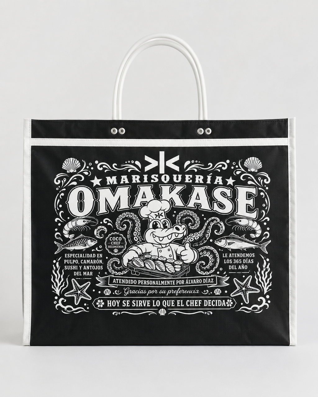 Bolsa de Mandado “Marisquería Omakase”