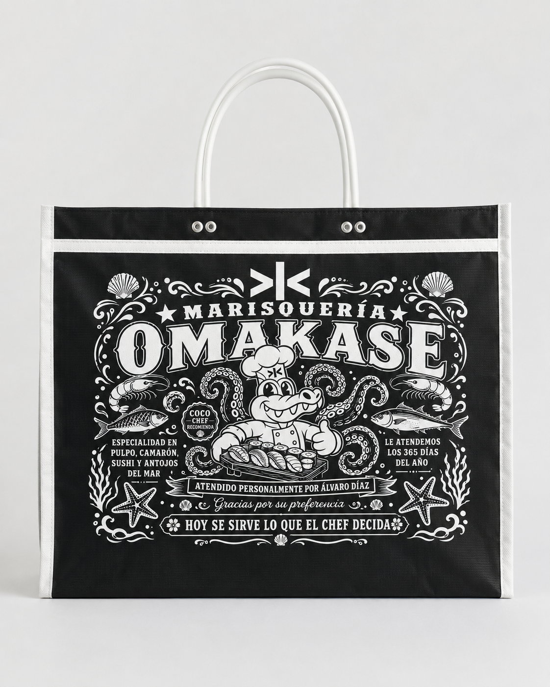 Bolsa de Mandado “Marisquería Omakase”