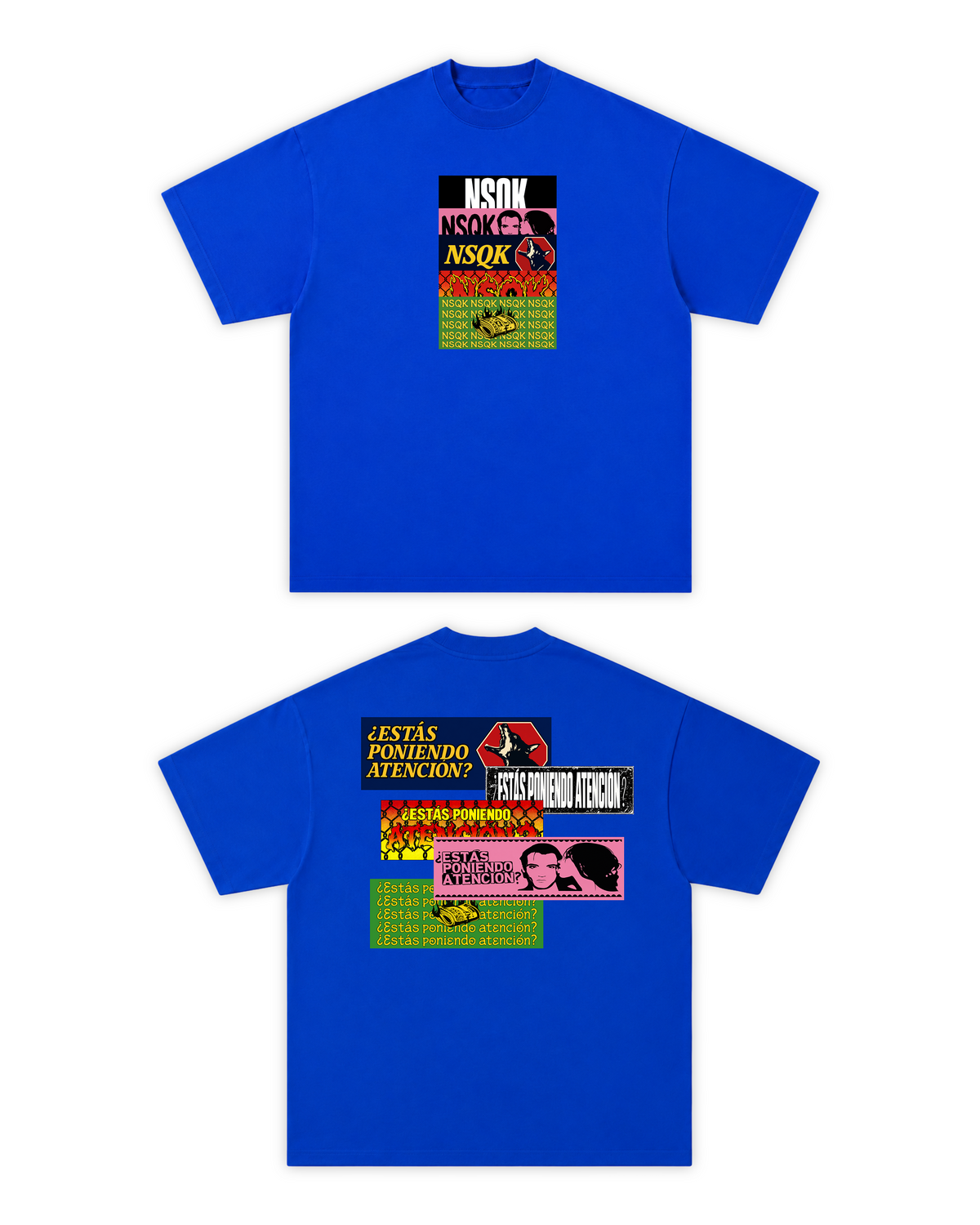 NSQK Stickers Tee