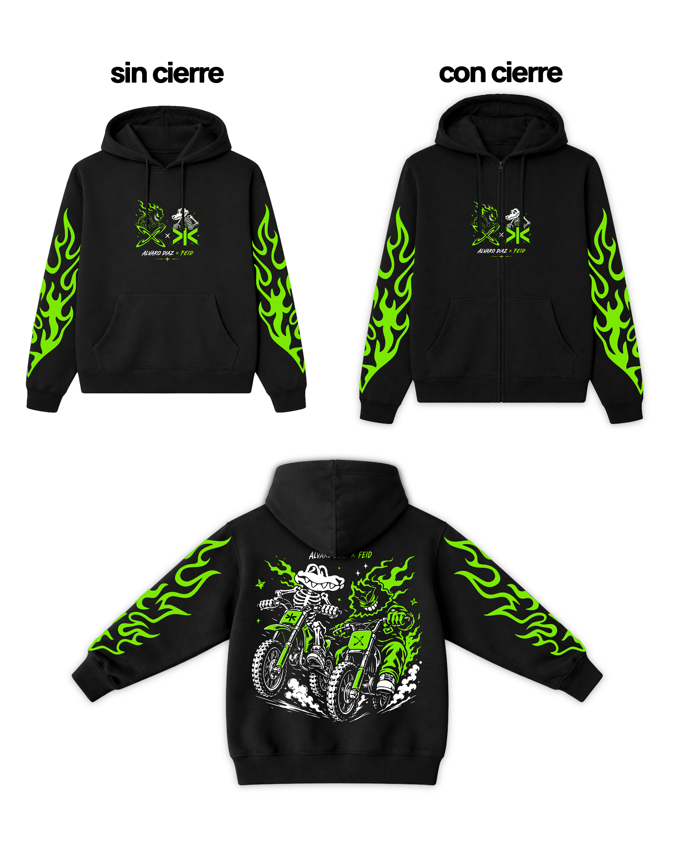 Feid x Alvaro Diaz Bikes Hoodie