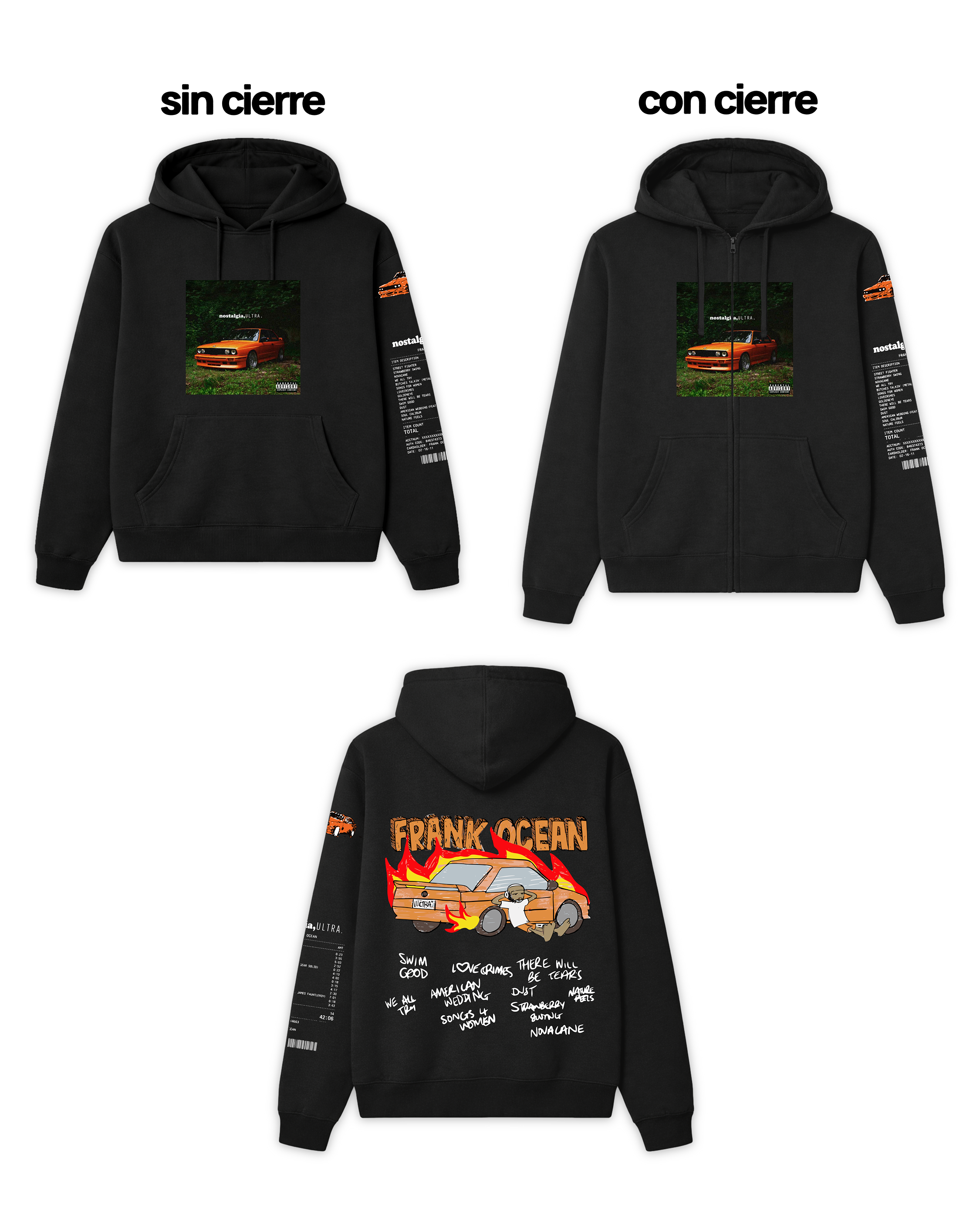 Frank Ocean Nostalgia, Ultra Hoodie