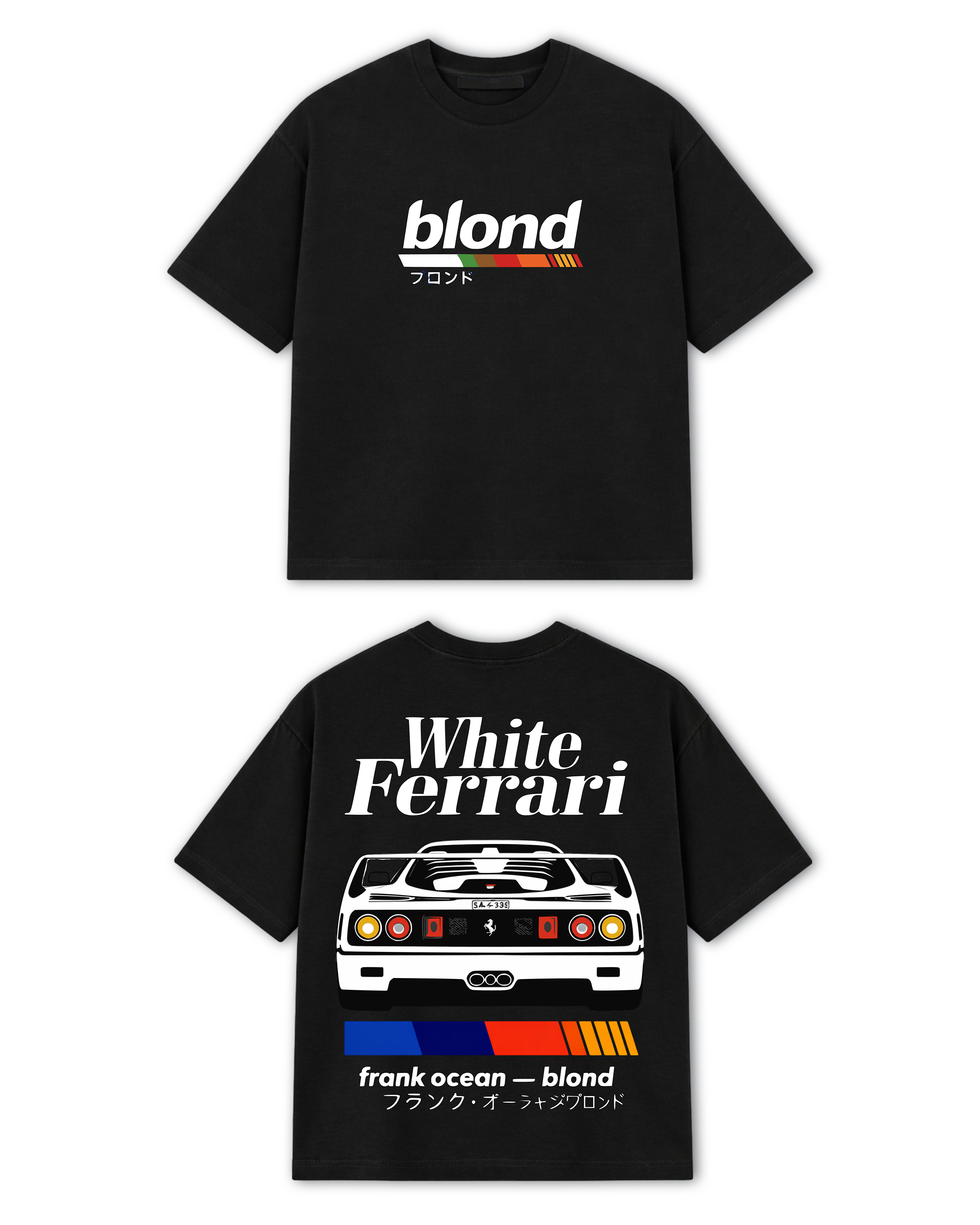 Frank Ocean Tee White Ferrari