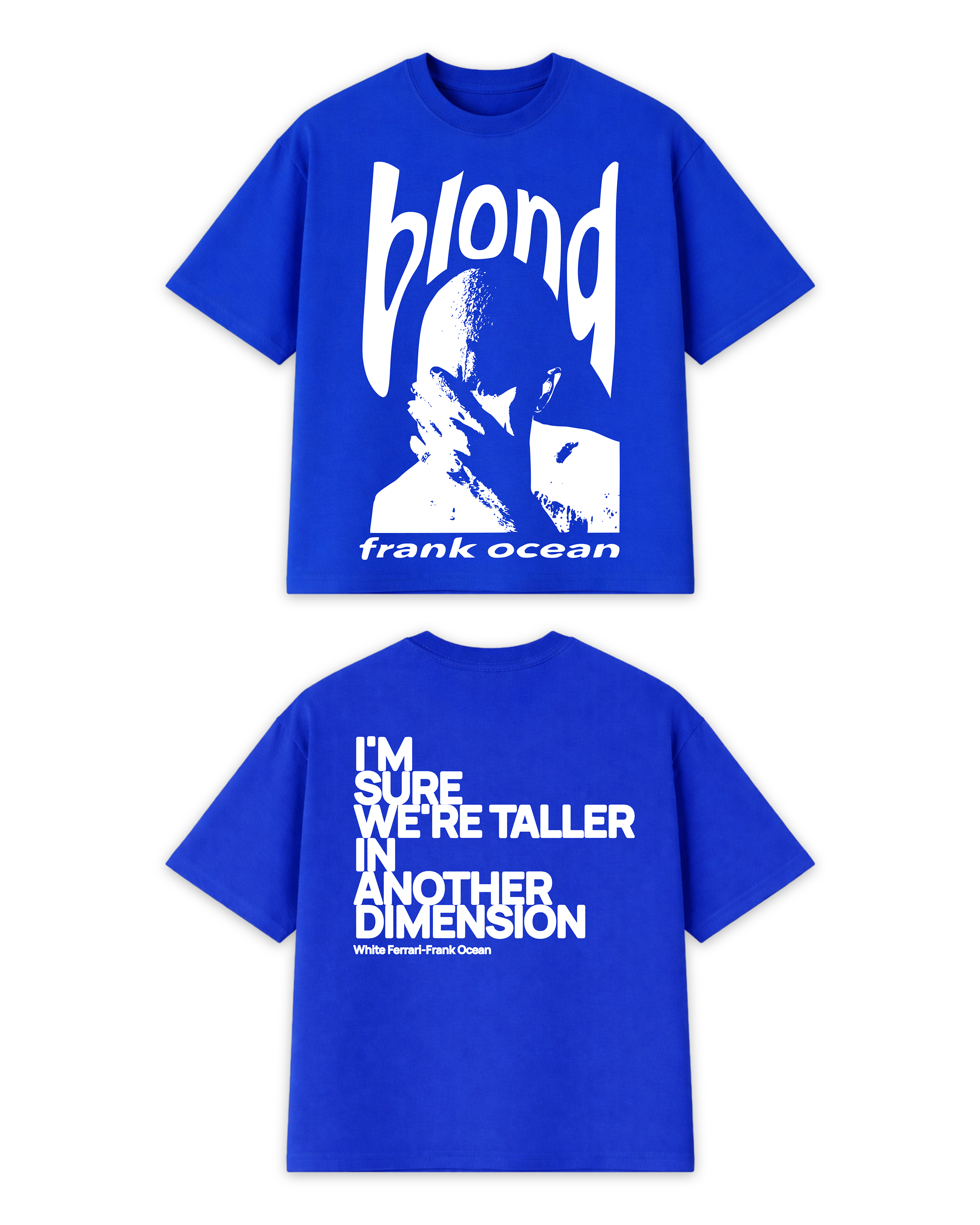 Frank Ocean Tee Blond v2