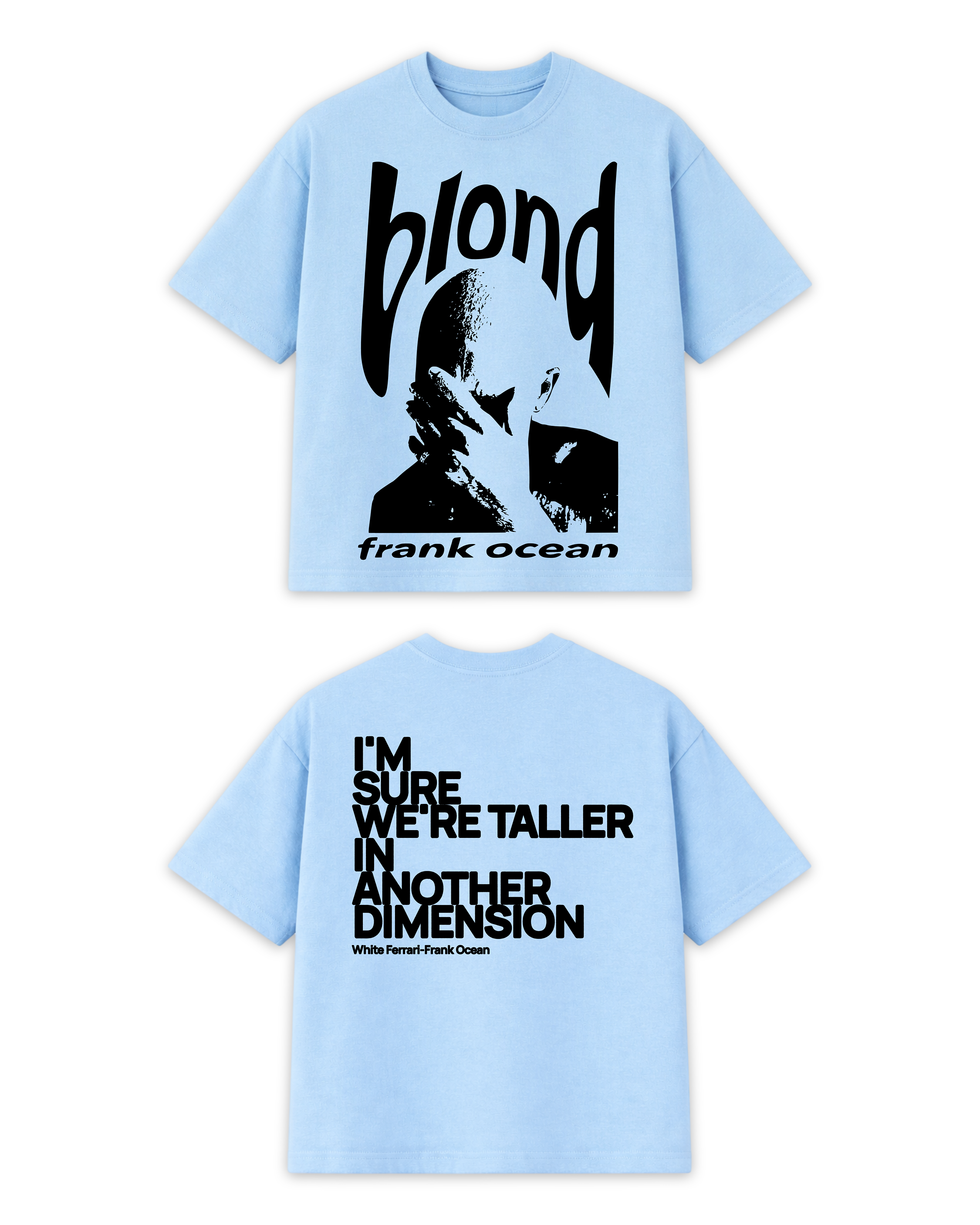 Frank Ocean Tee Blond v2