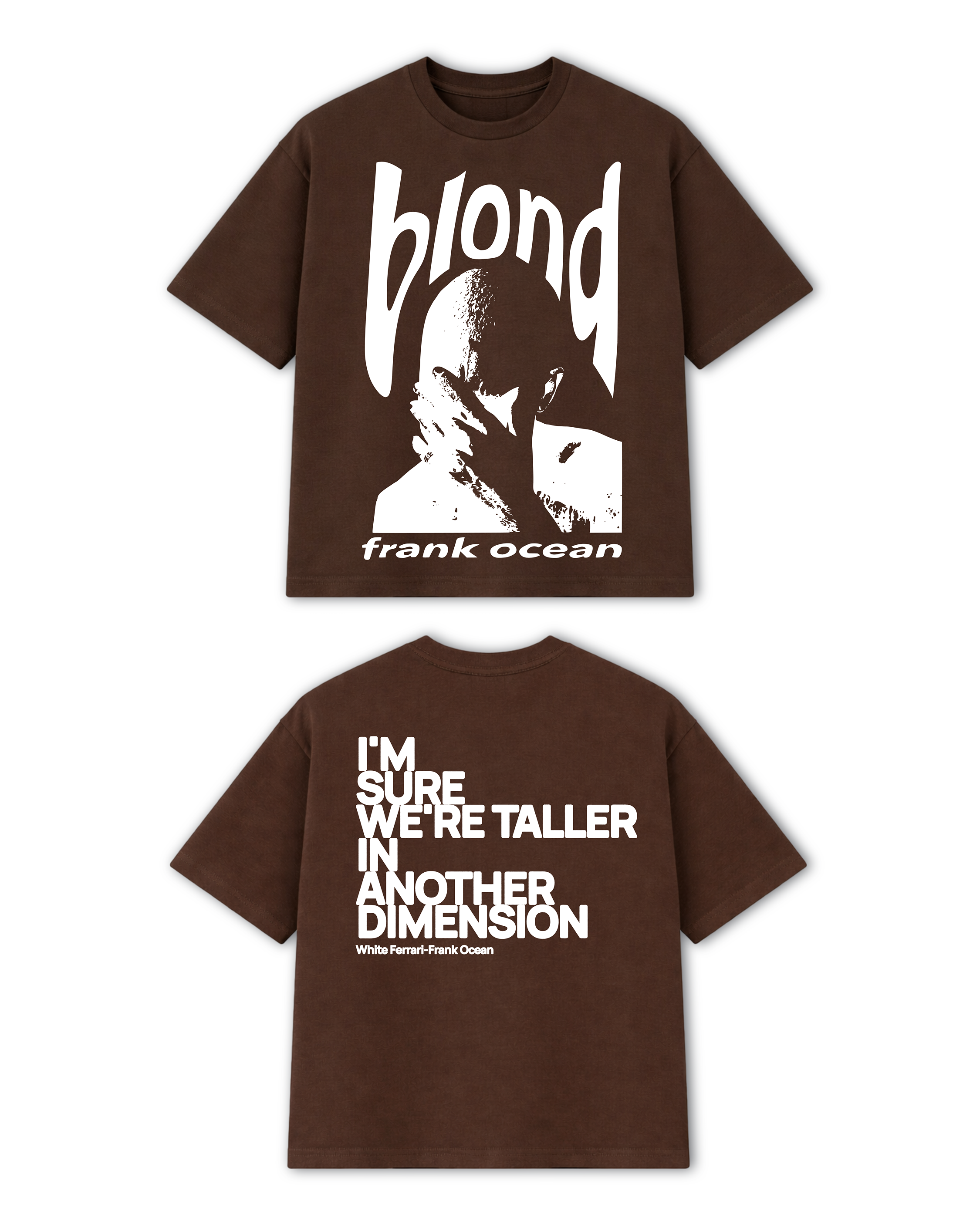 Frank Ocean Tee Blond v2