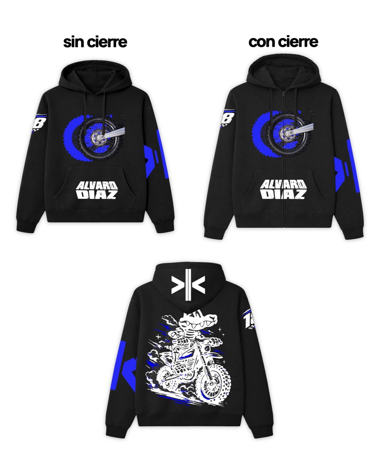 Álvaro Díaz Seleda Hoodie Negra