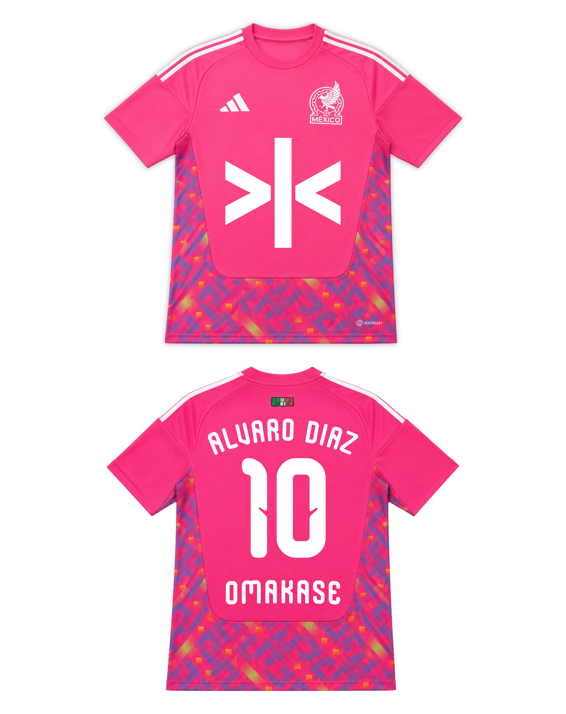 Alvaro Diaz x Selección Mexicana Rosa