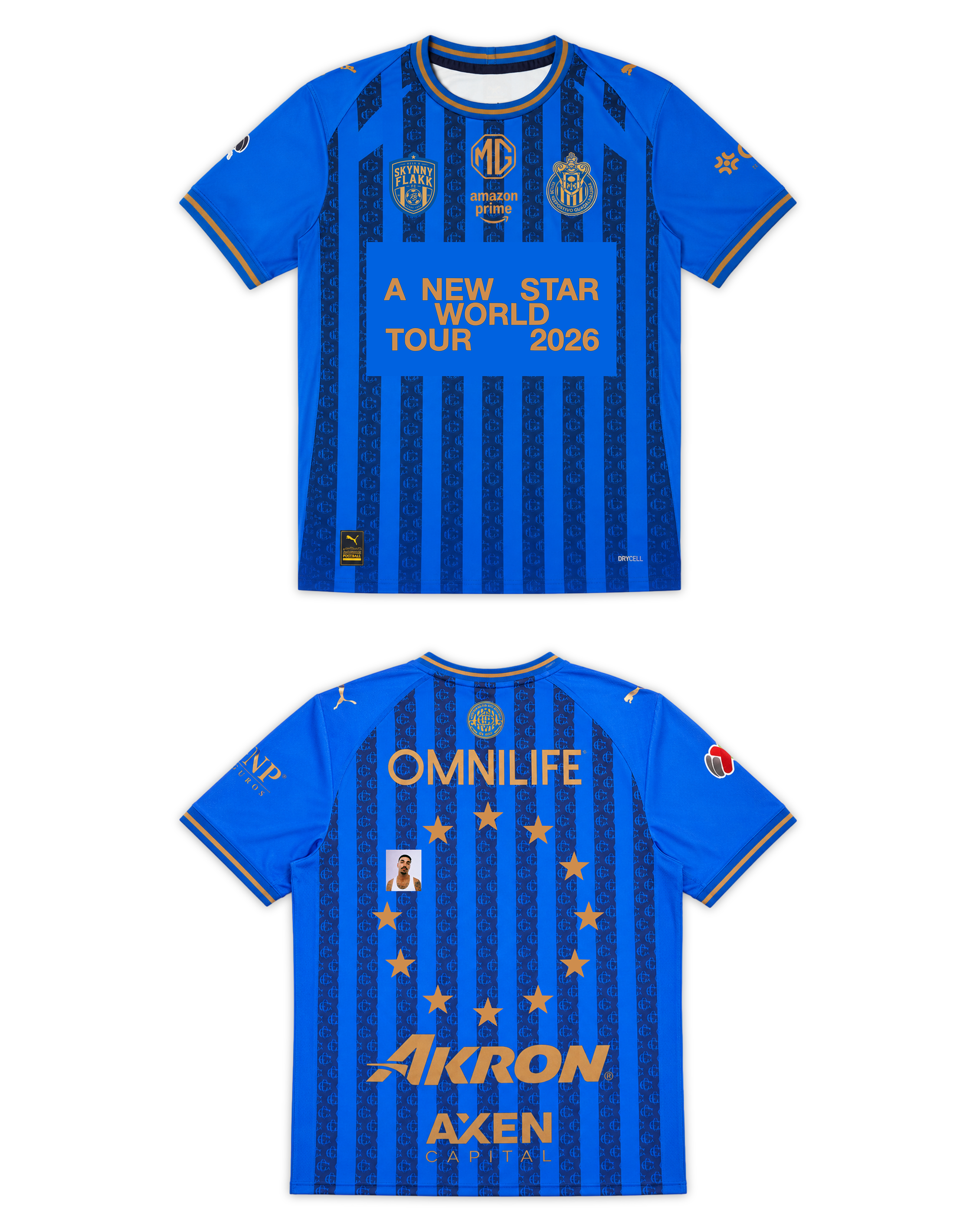 Rels B x Club Guadalajara Azul