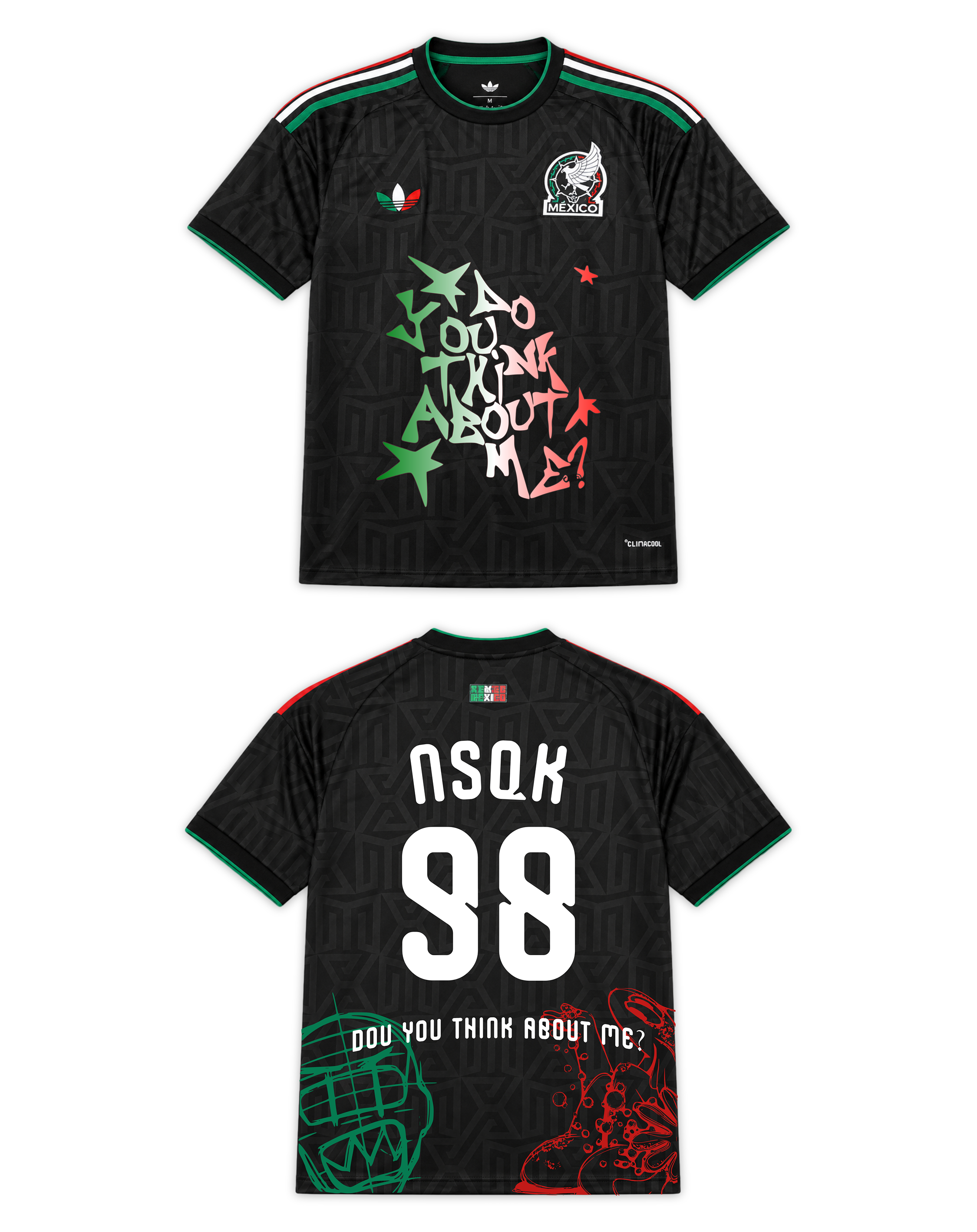 NSQK x Selección Mexicana Negro