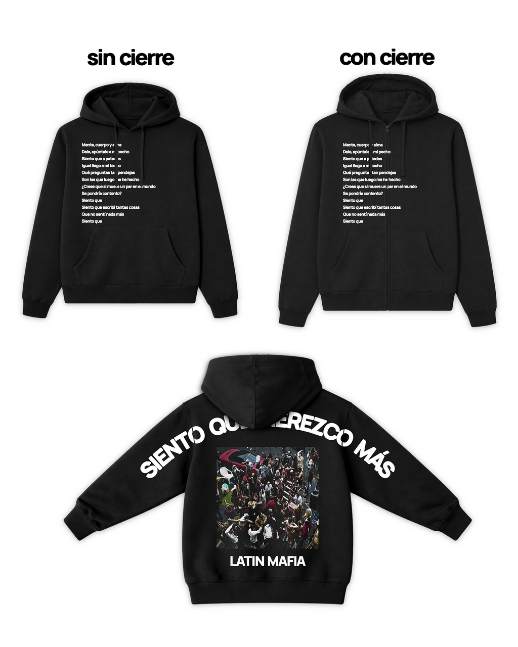 Latin Mafia Siento Que Merezco Más Hoodie
