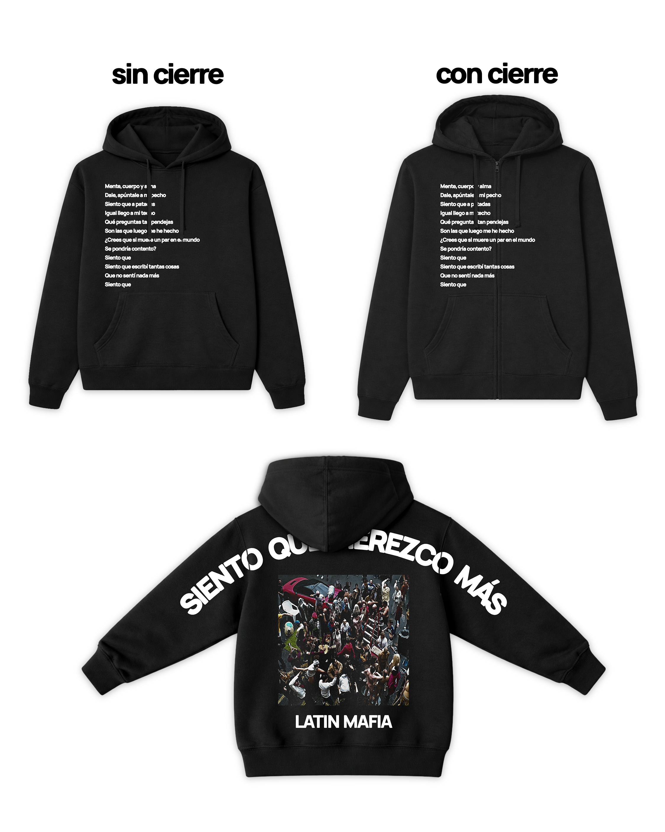 Latin Mafia Siento Que Merezco Más Hoodie