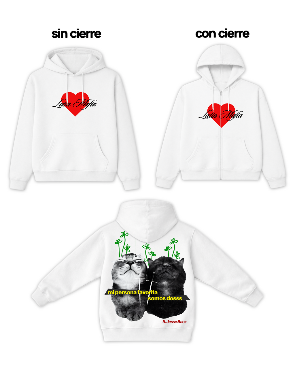 Latin Mafia Mi persona favorita Hoodie