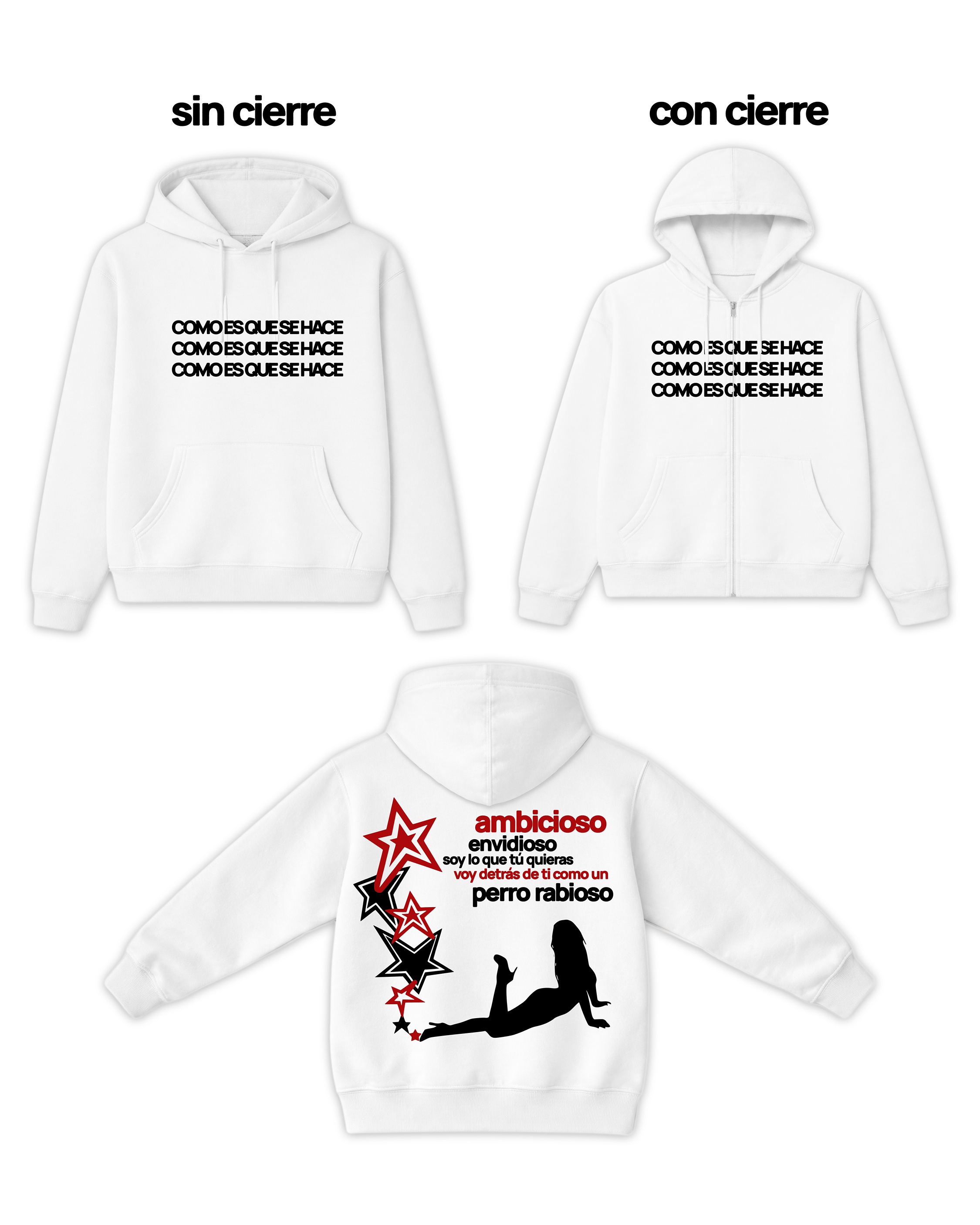 Latin Mafia COMO ES QUE SE HACE Hoodie