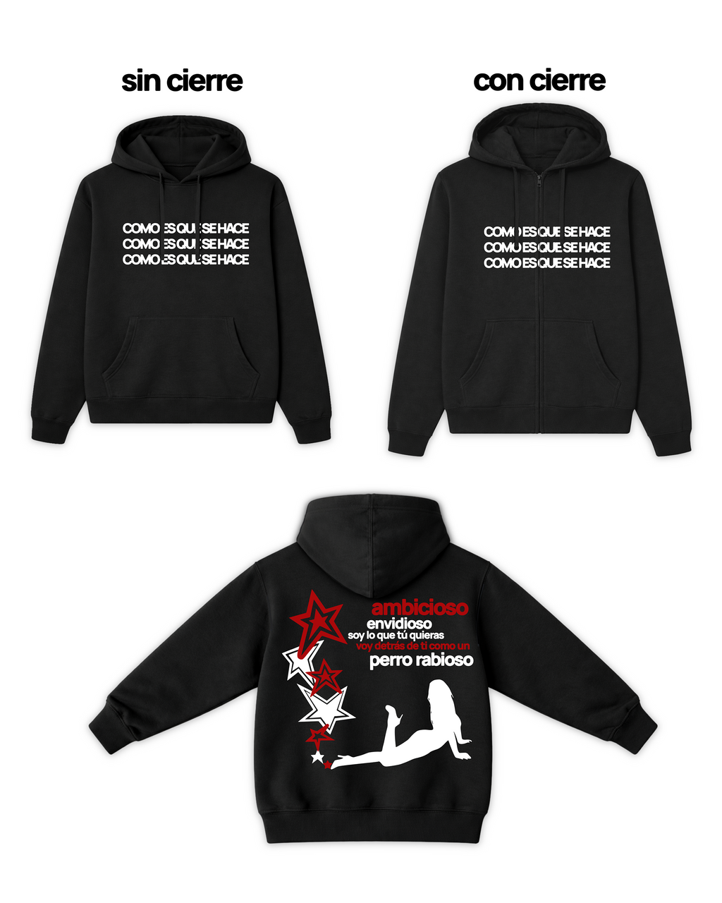 Latin Mafia COMO ES QUE SE HACE Hoodie
