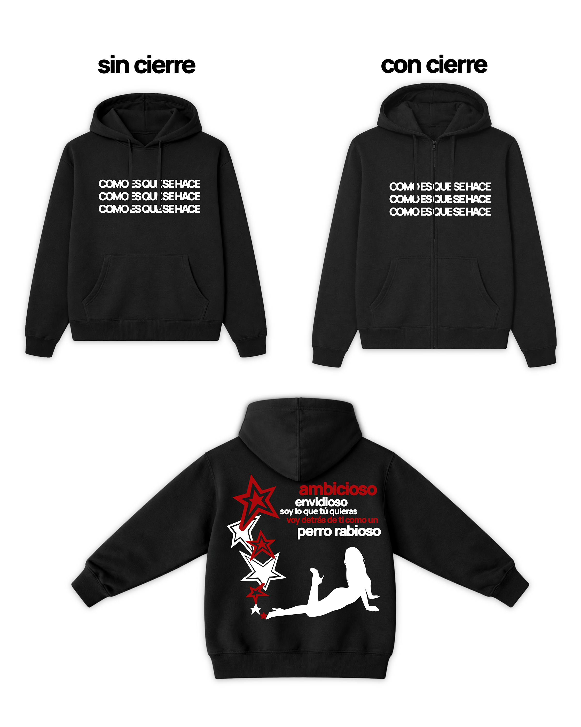Latin Mafia COMO ES QUE SE HACE Hoodie