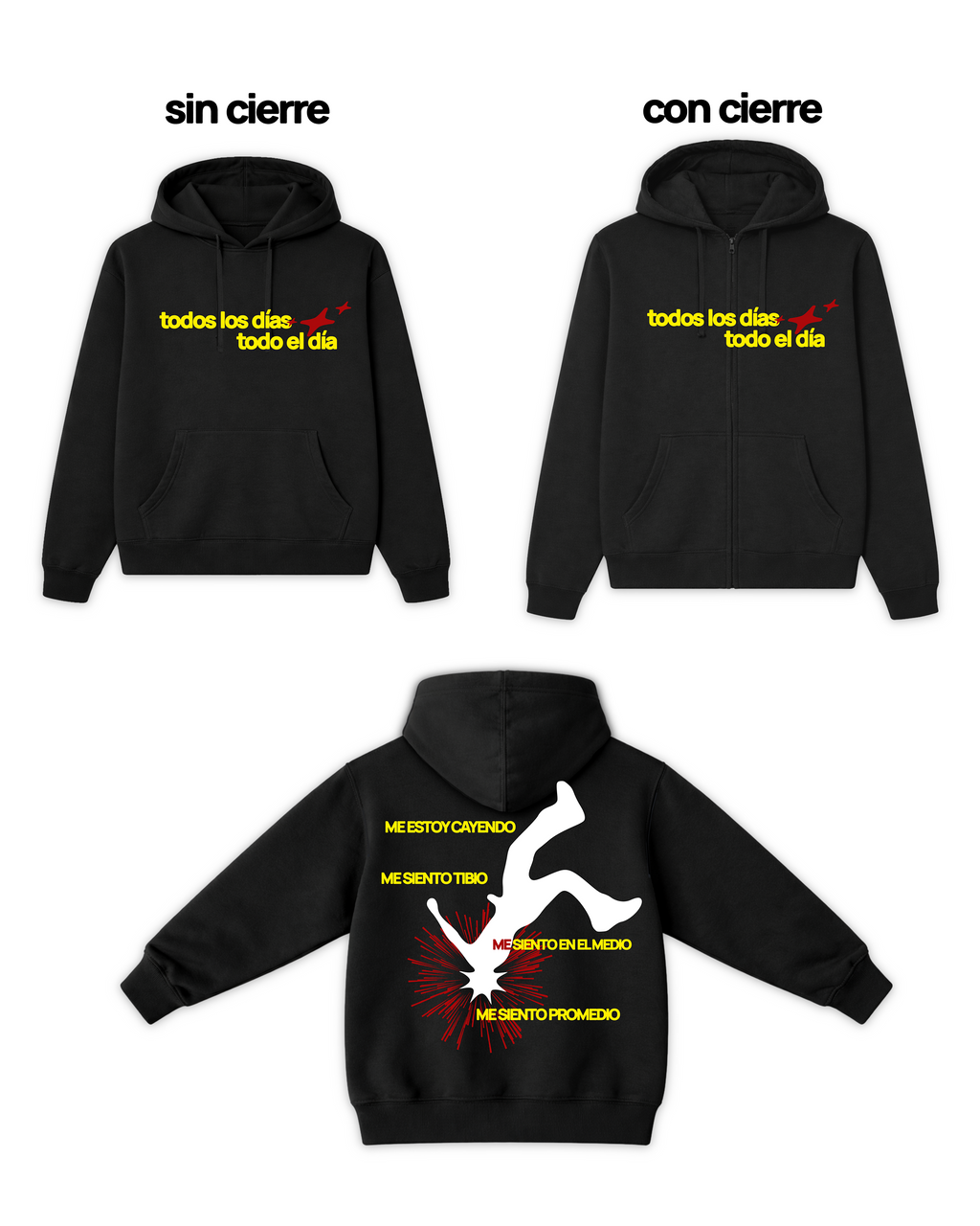 Latin Mafia todos los dias todo el dia Hoodie