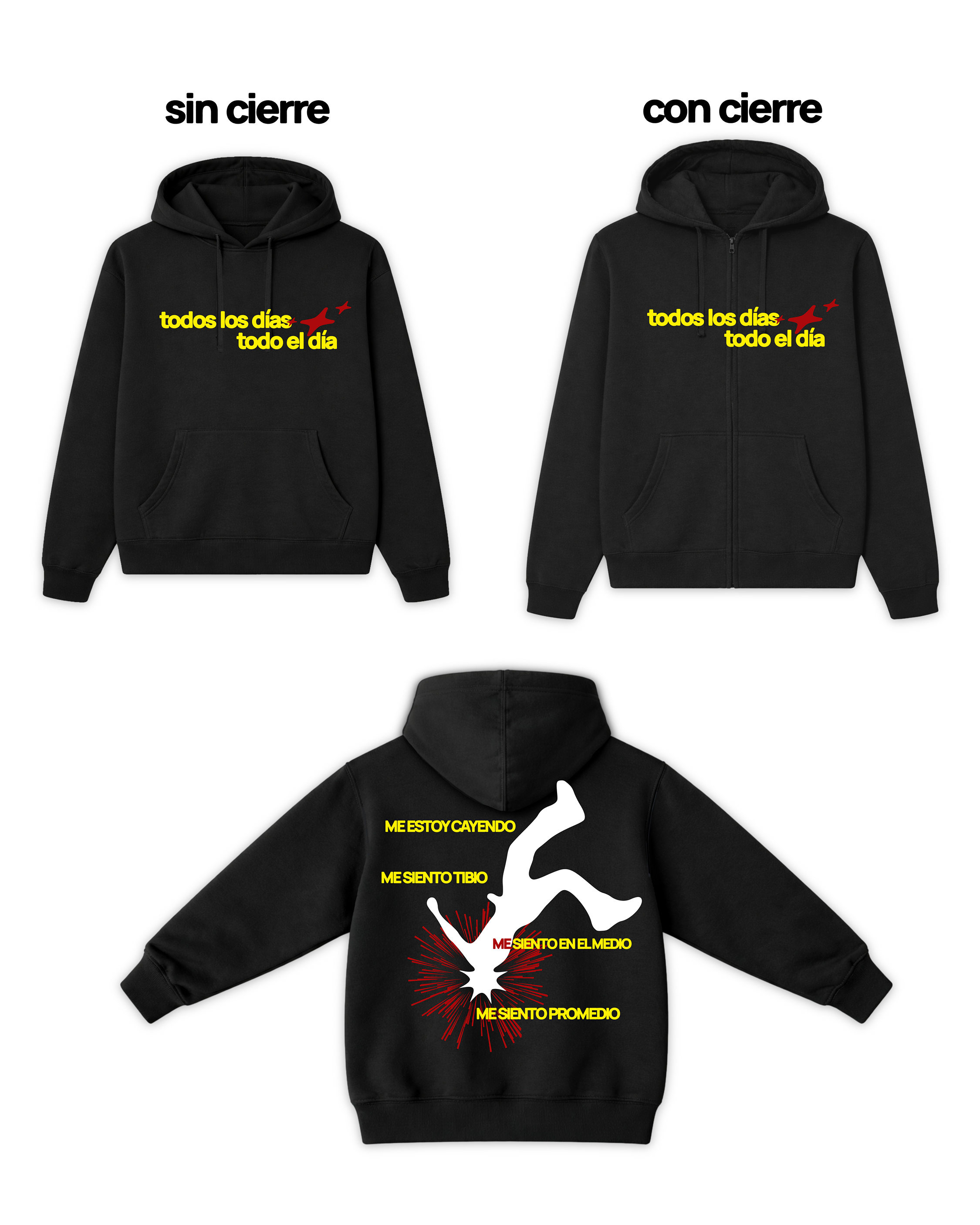 Latin Mafia todos los dias todo el dia Hoodie