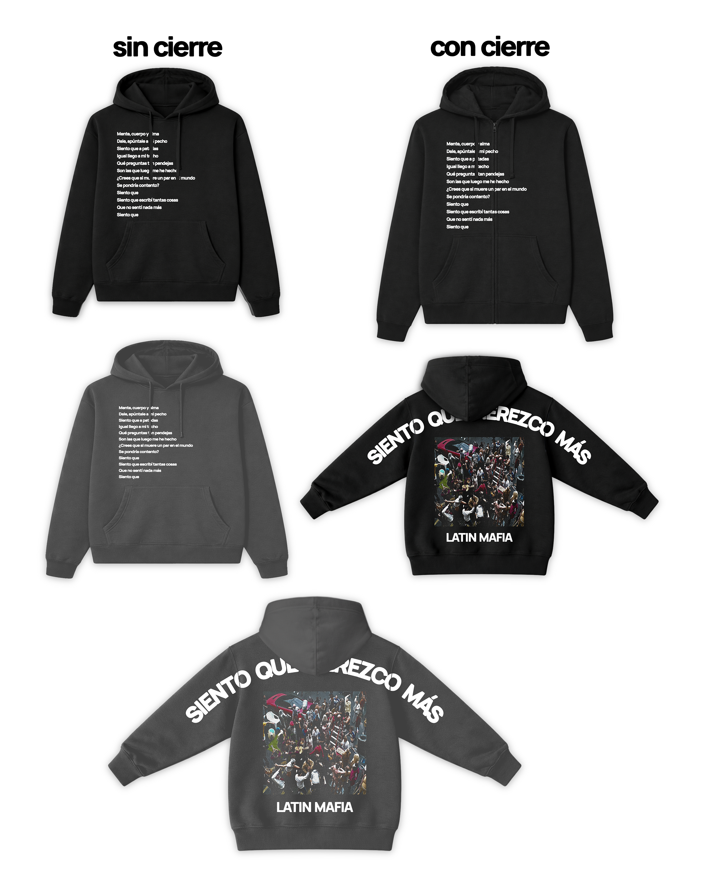 Latin Mafia Siento Que Merezco Más Hoodie