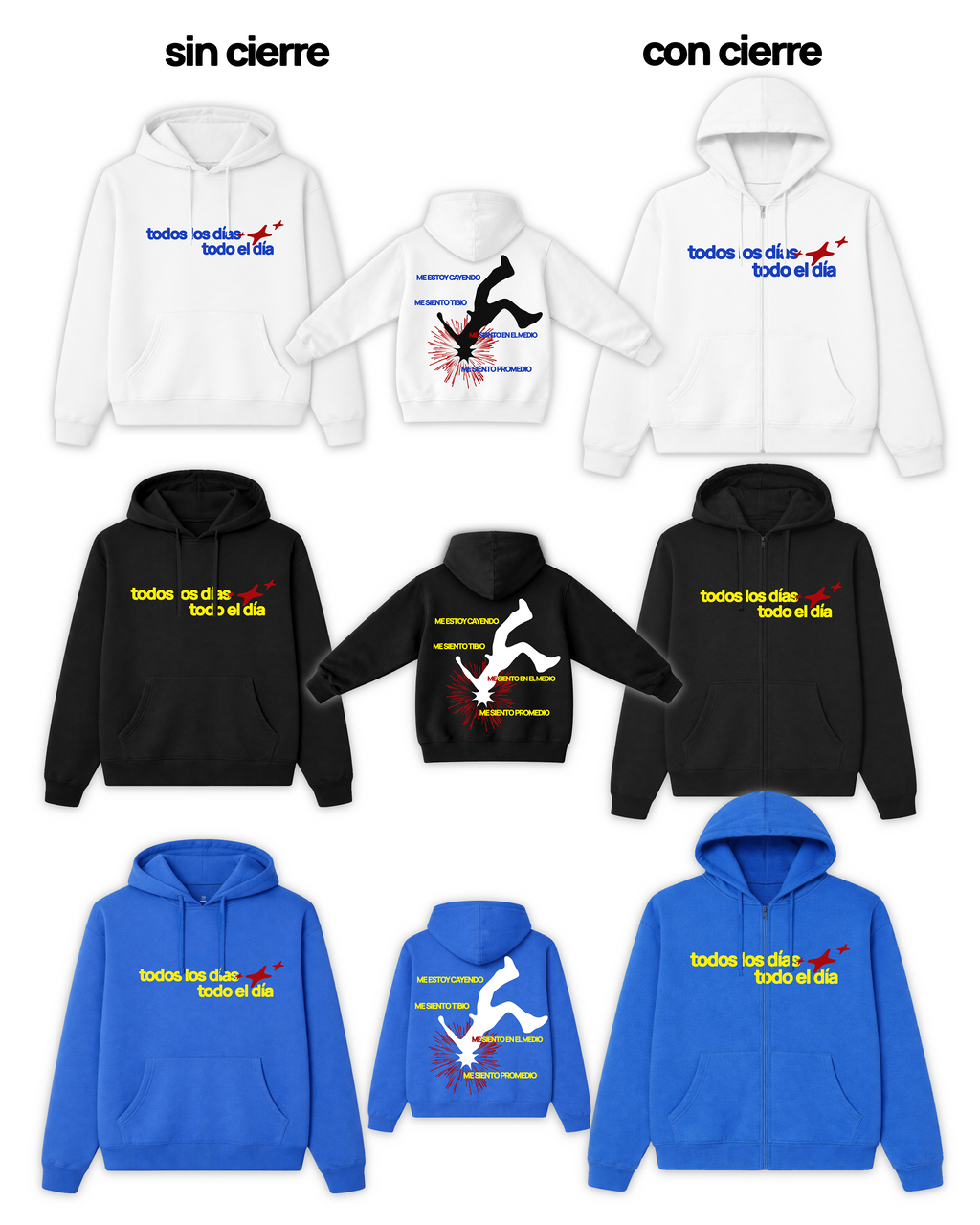 Latin Mafia todos los dias todo el dia Hoodie