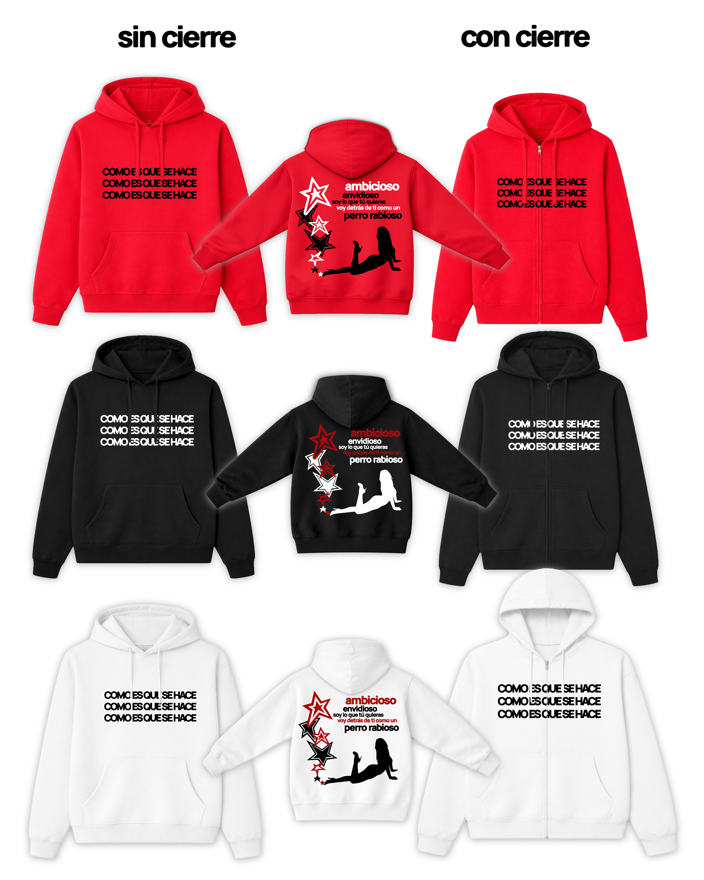 Latin Mafia COMO ES QUE SE HACE Hoodie