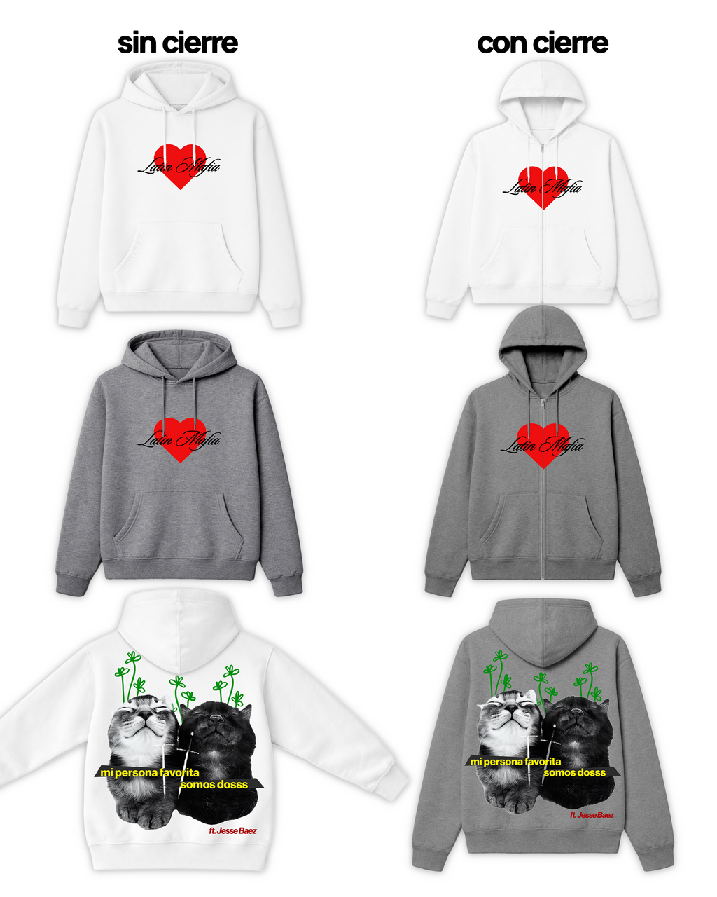 Latin Mafia Mi persona favorita Hoodie