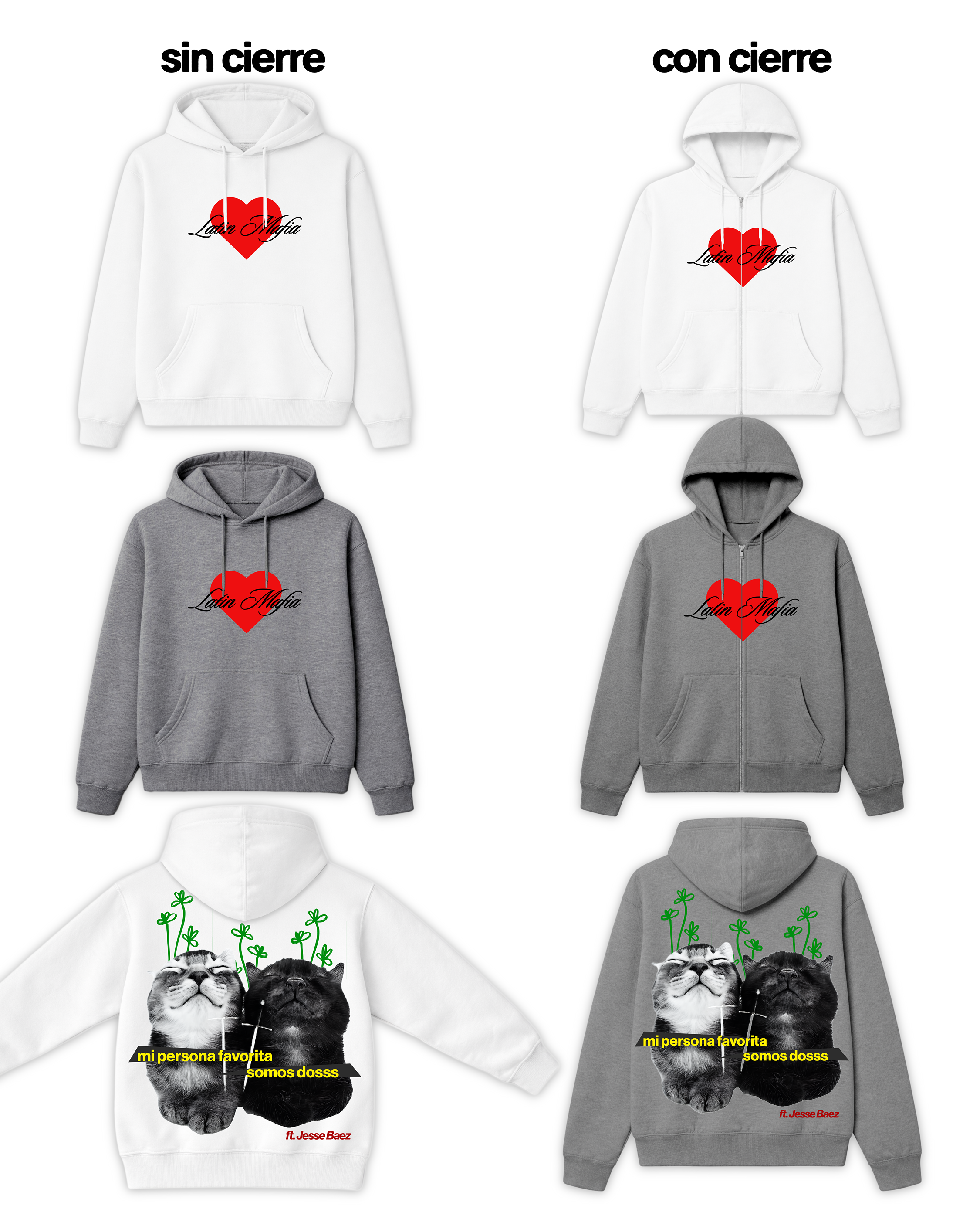 Latin Mafia Mi persona favorita Hoodie