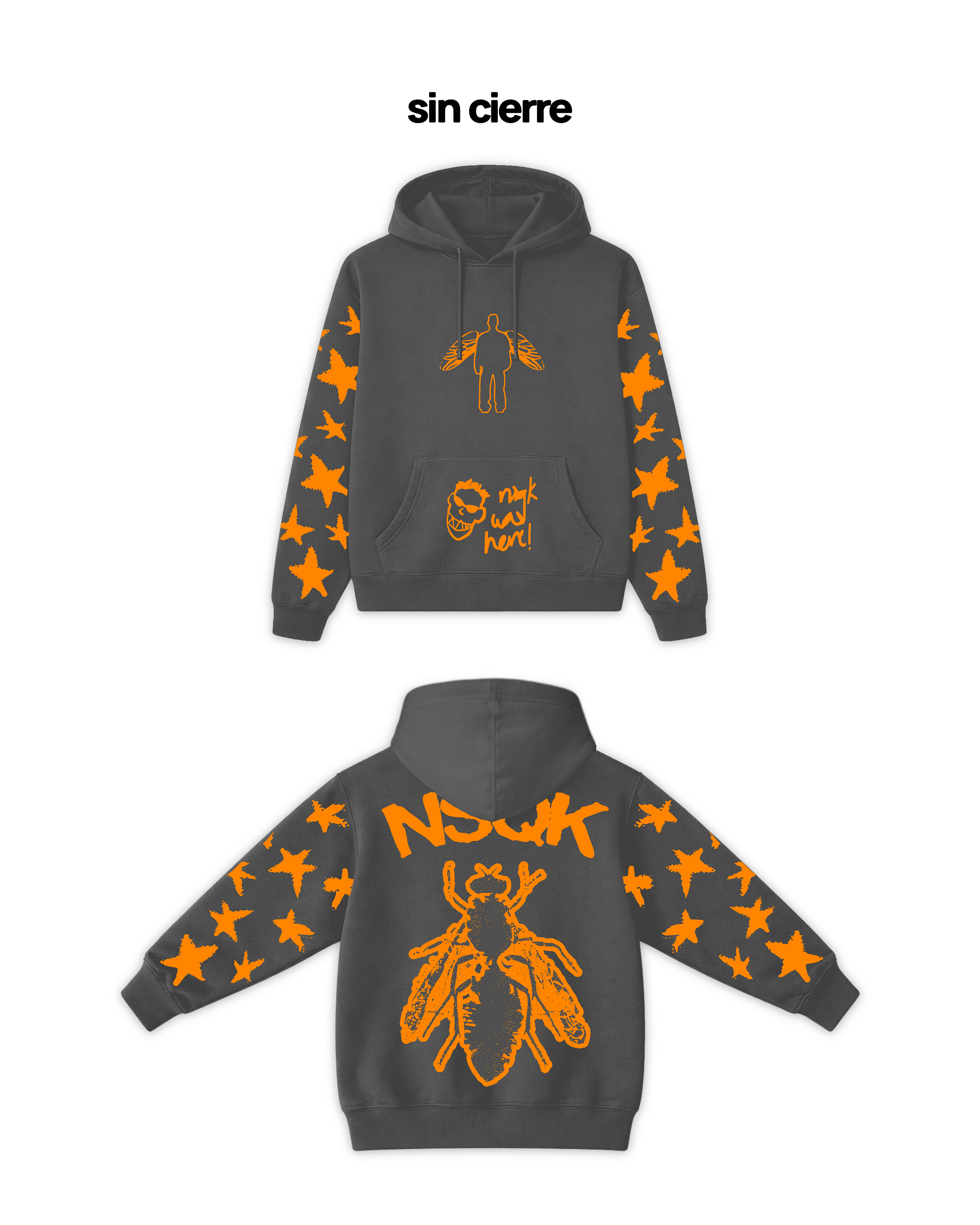 NSQK Mosca Hoodie Gris
