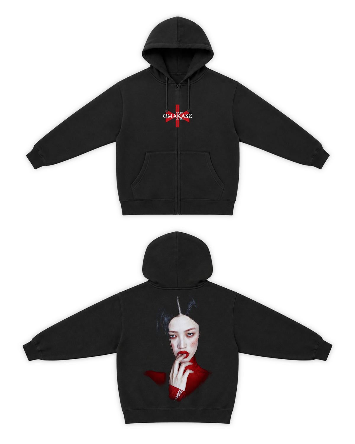 Alvaro Diaz Woman Face Hoodie