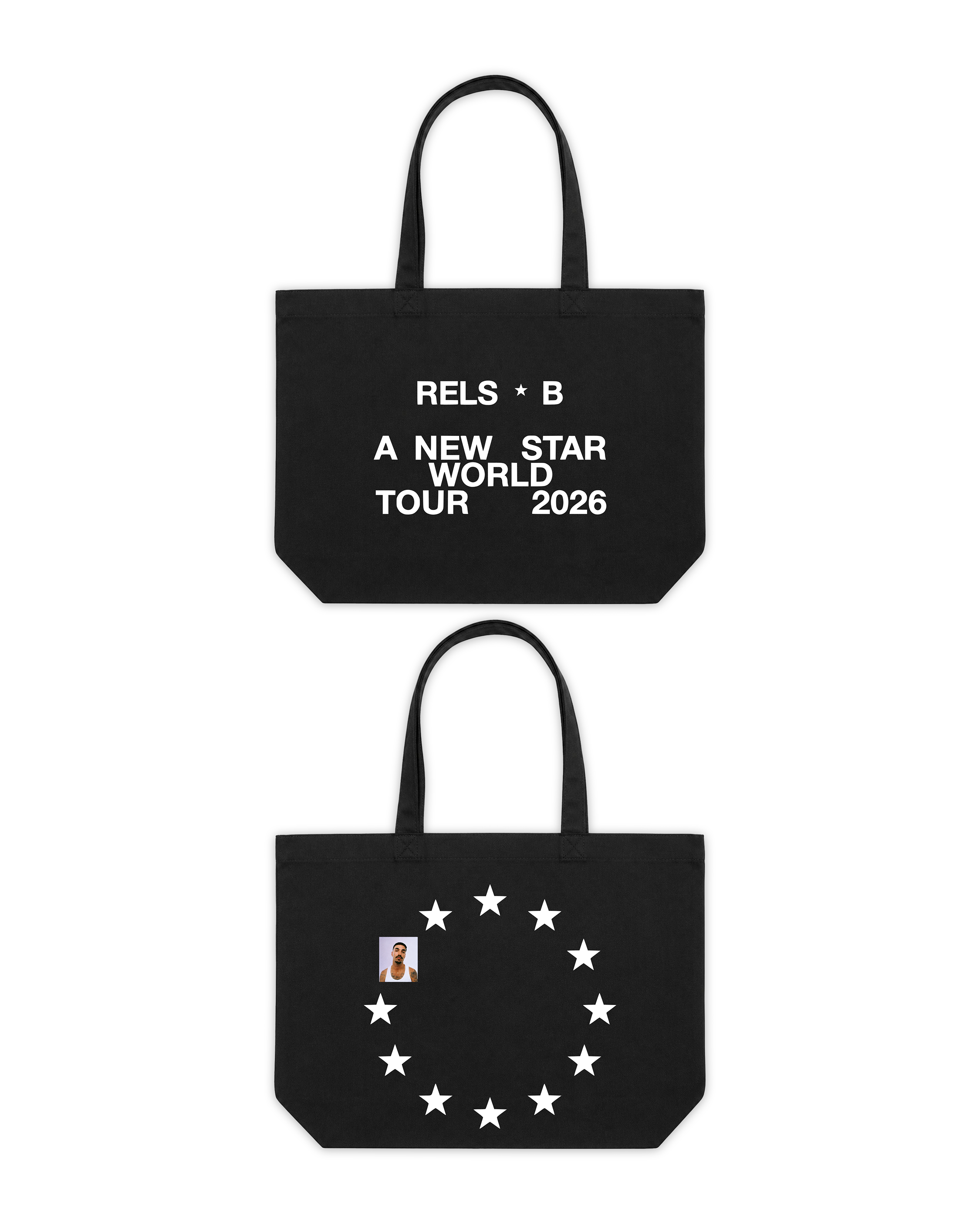 Rels B Stars Tote Bag