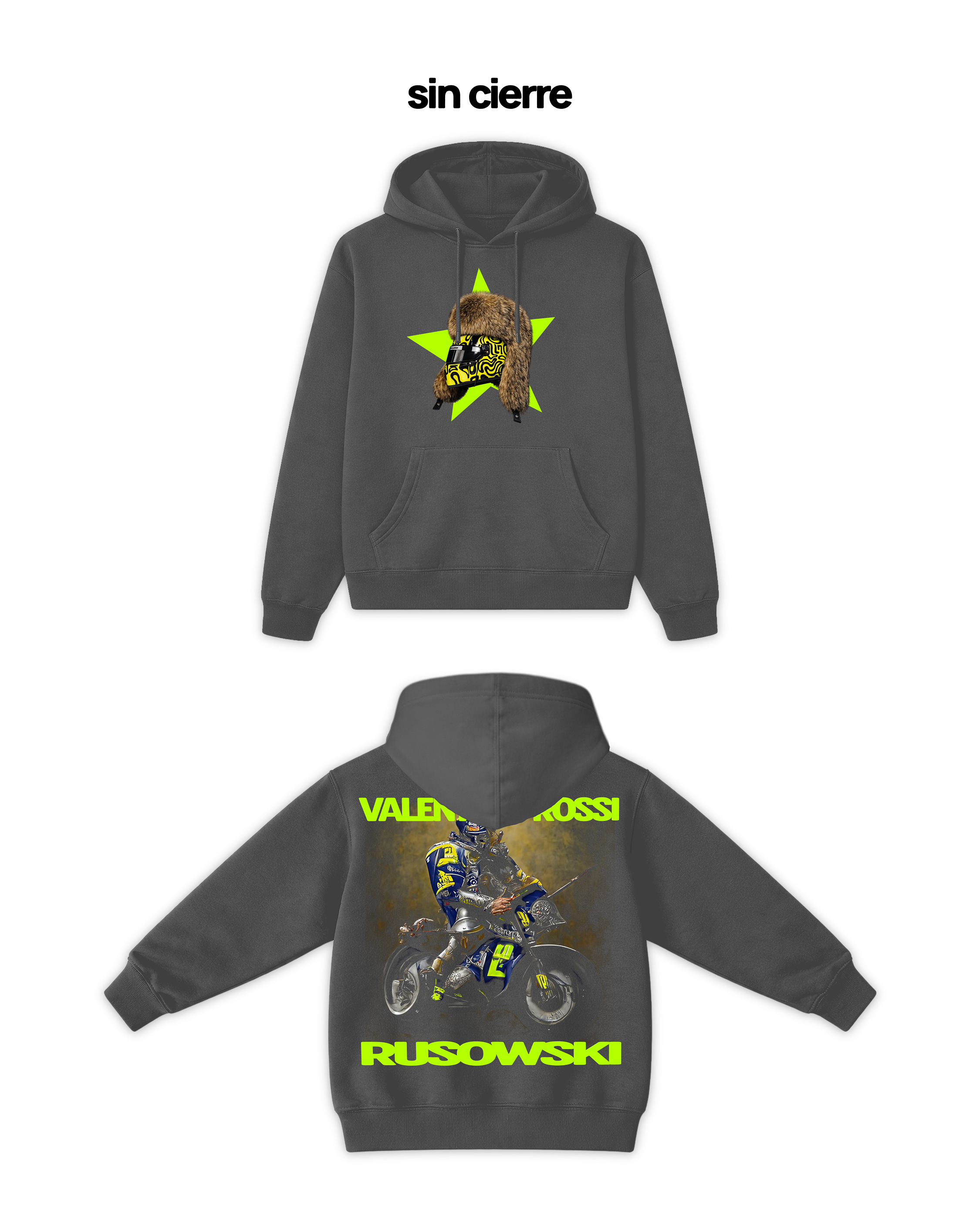 Rusowsky Valentino Rossi Hoodie