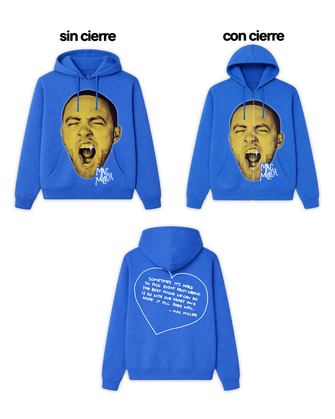 Mac Miller Hoodie Big Face
