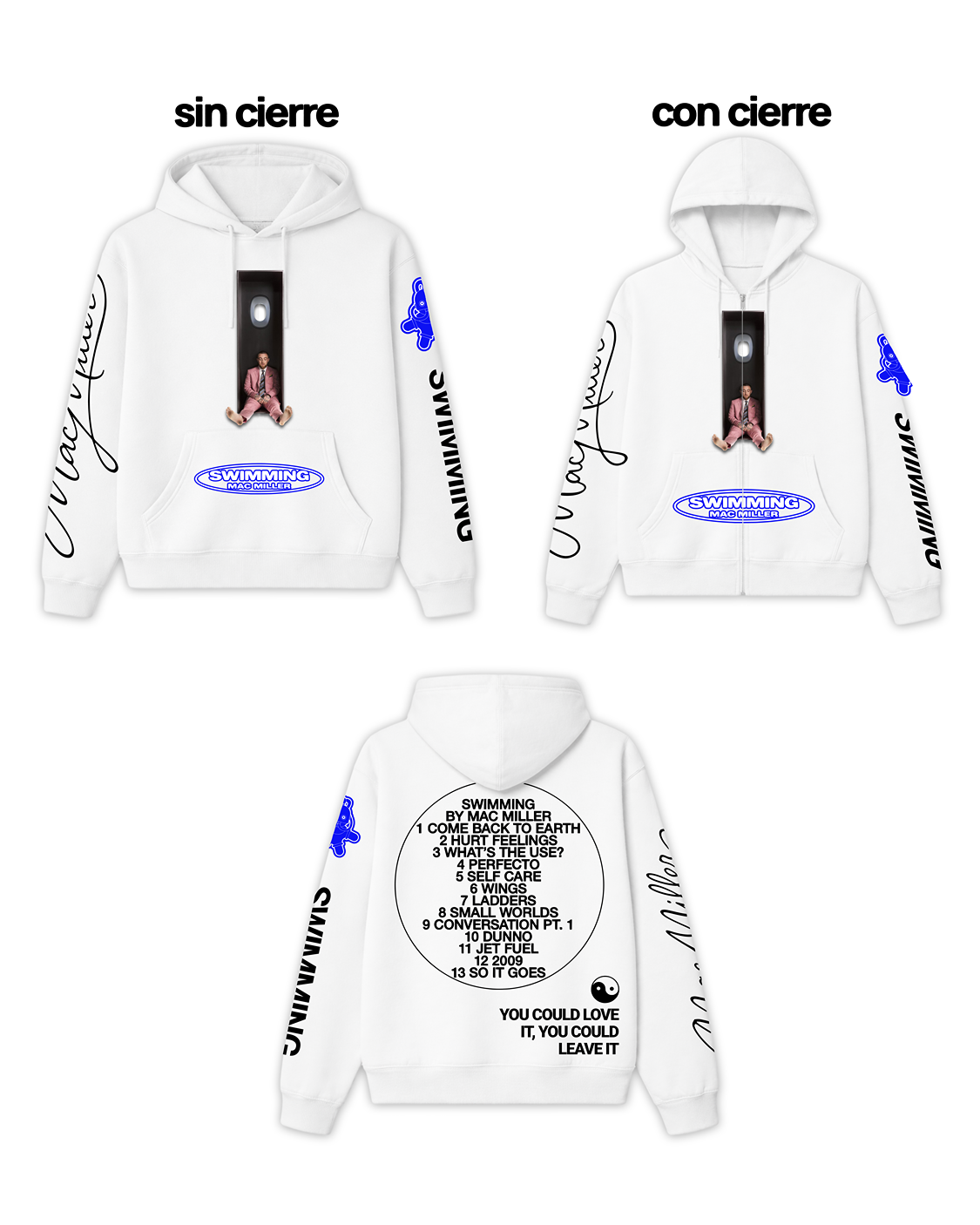 Mac Miller Hoodie Swimming