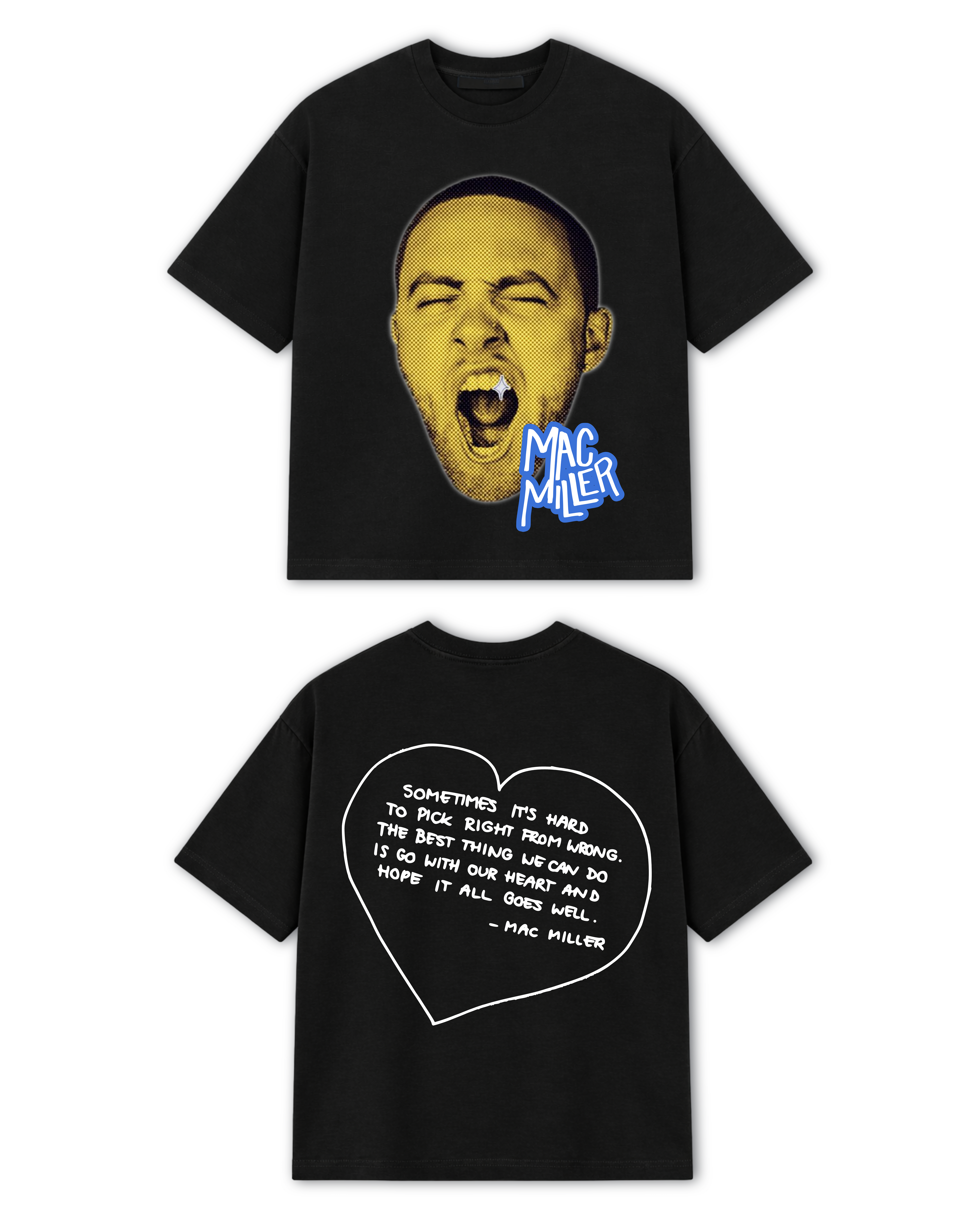 Mac Miller Tee Big Face