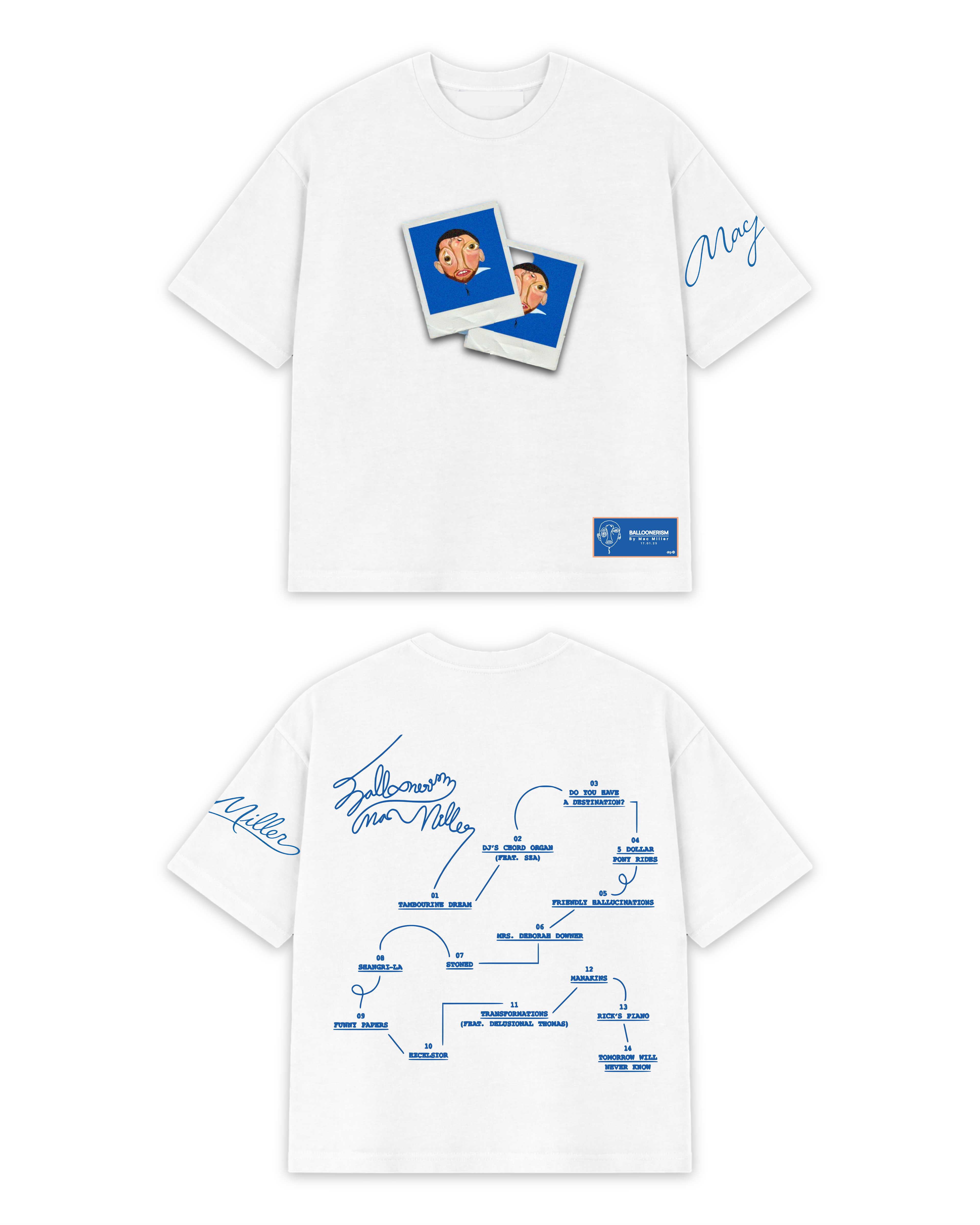 Mac Miller Tee Balloonerism