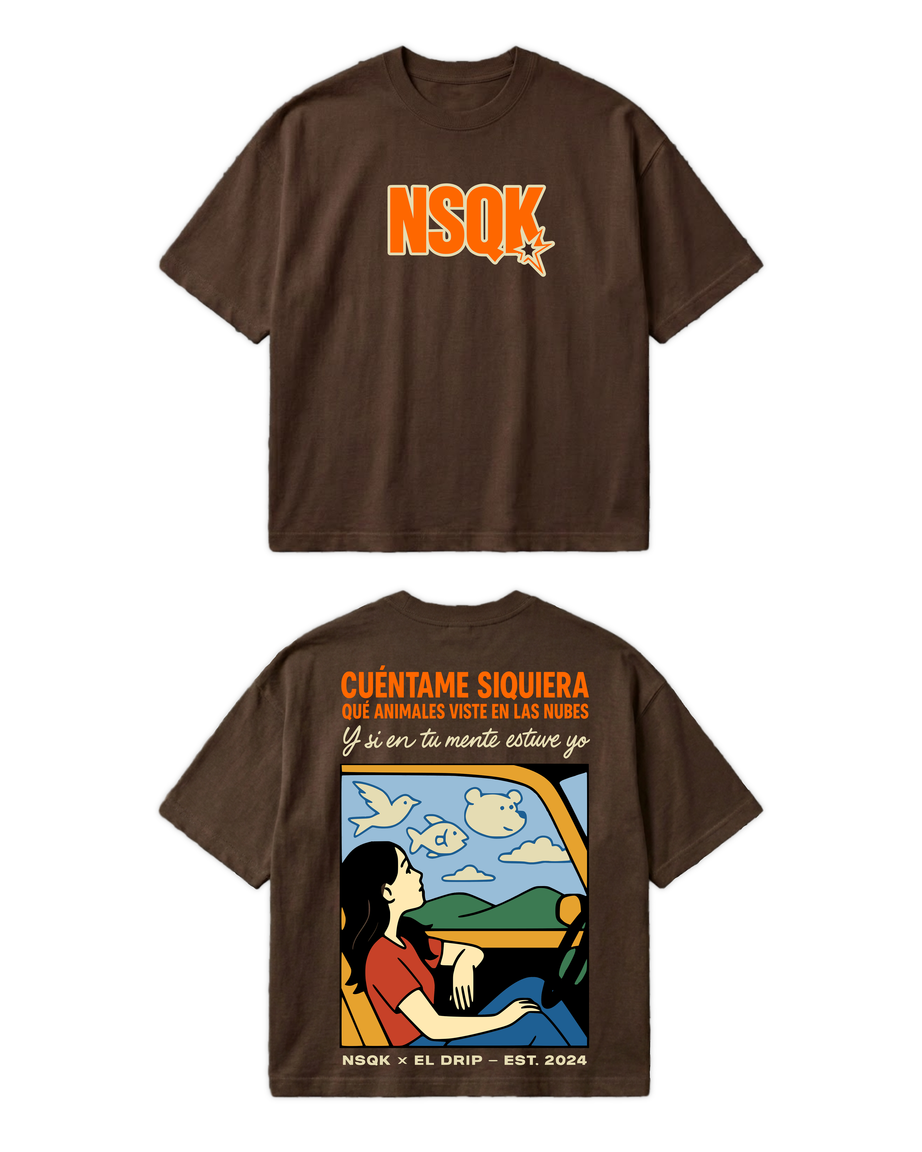 NSQK Tee Si en tu mente estuve