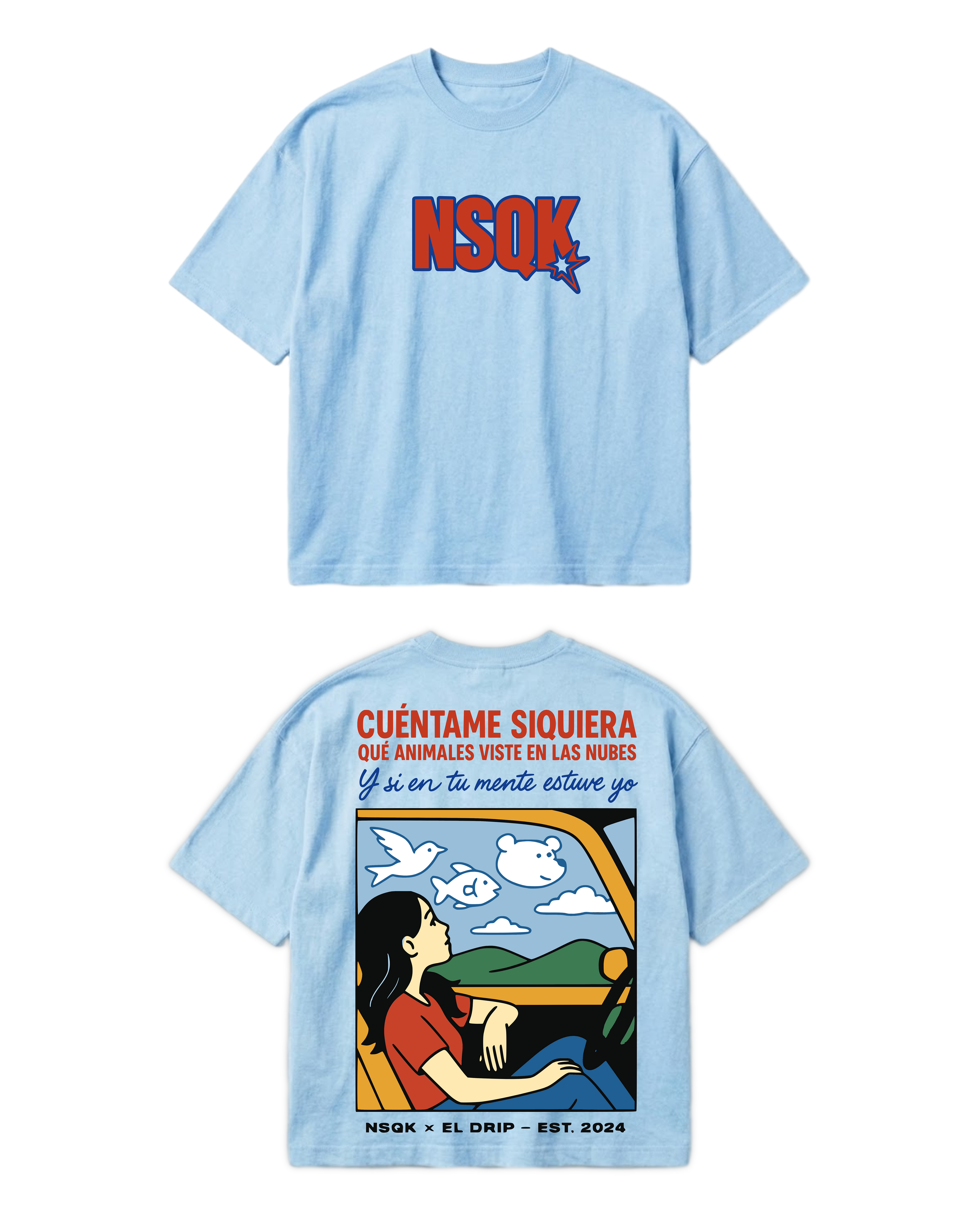 NSQK Tee Si en tu mente estuve