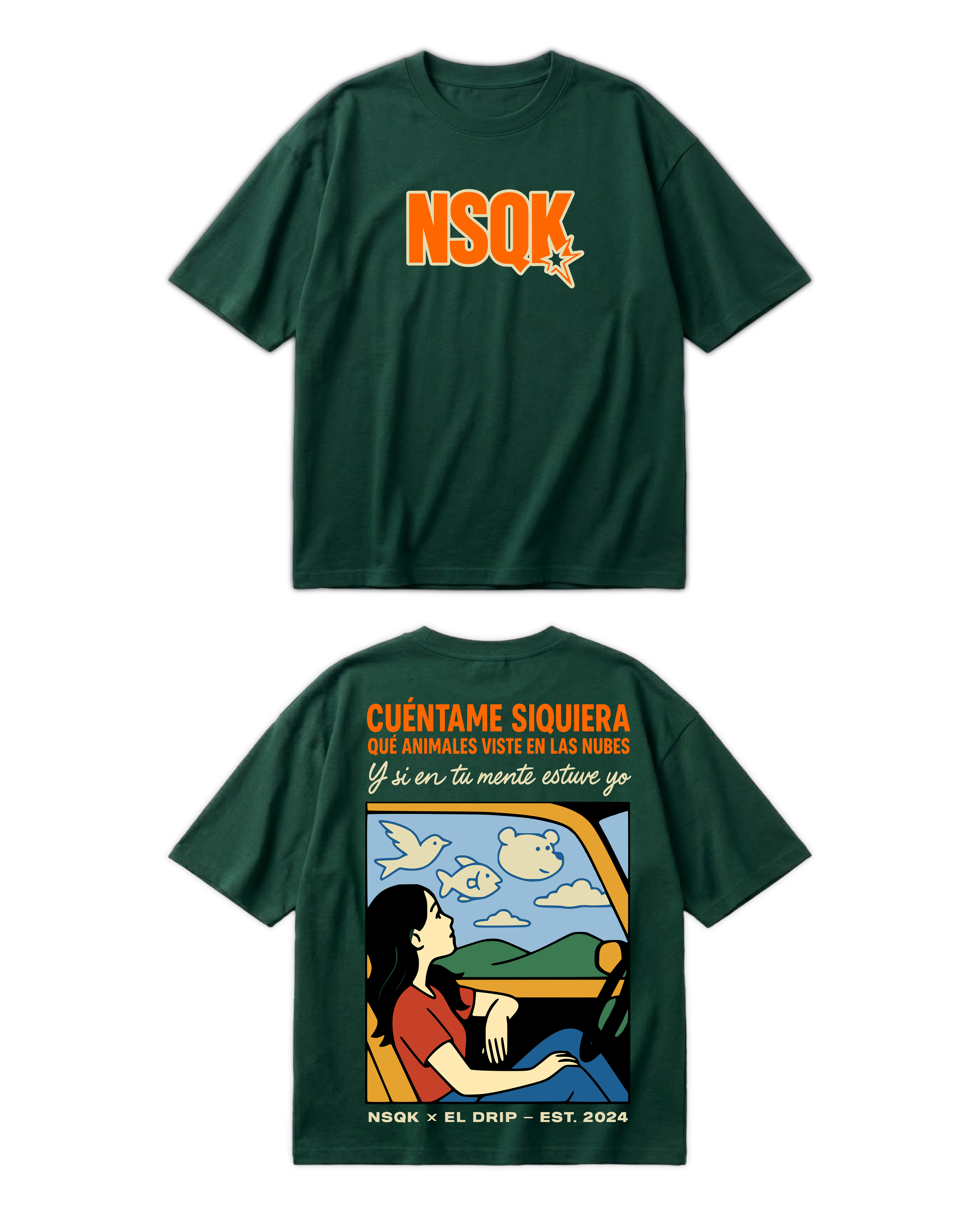NSQK Tee Si en tu mente estuve