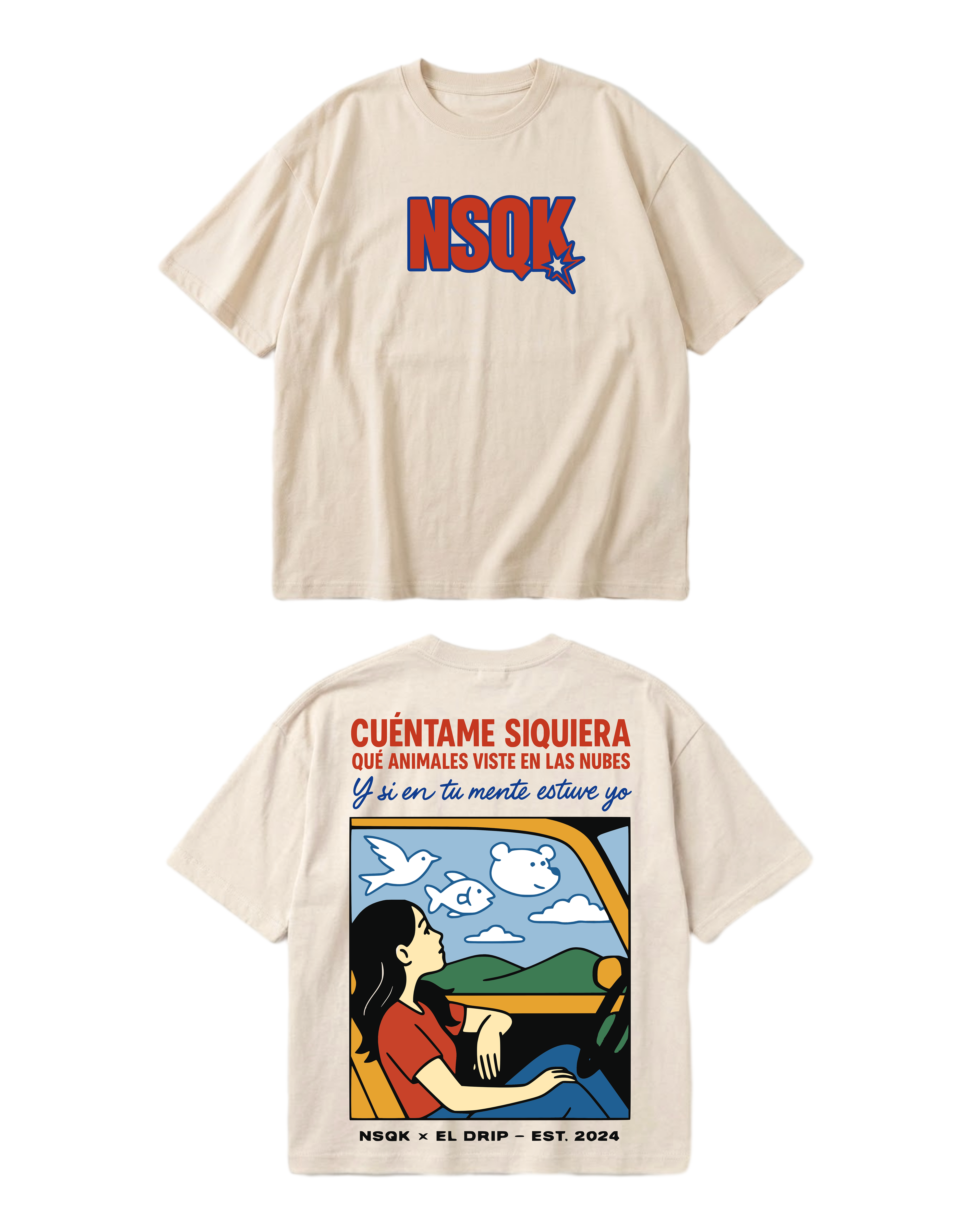 NSQK Tee Si en tu mente estuve