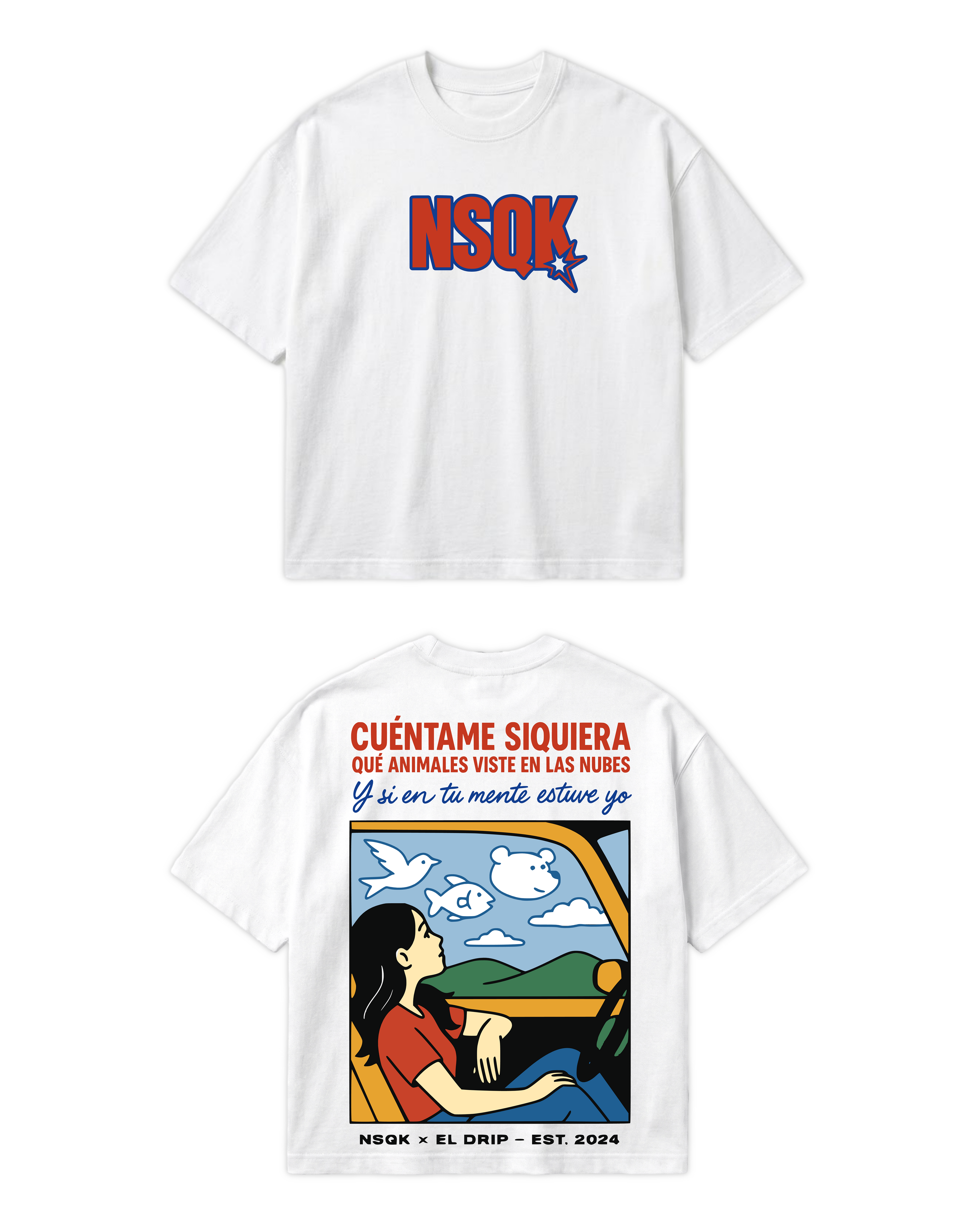 NSQK Tee Si en tu mente estuve
