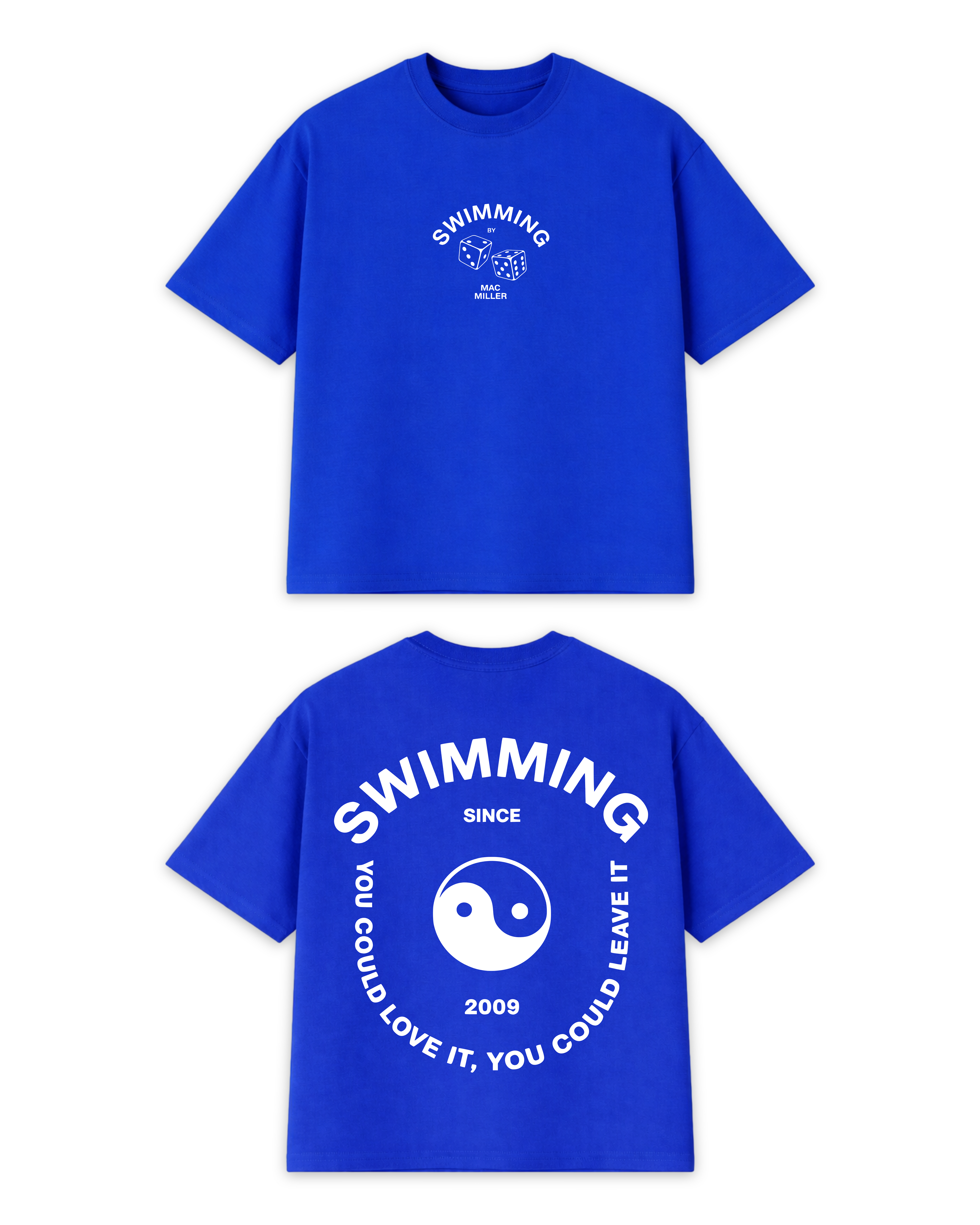 Mac Miller Tee Swimming Ying-Yang