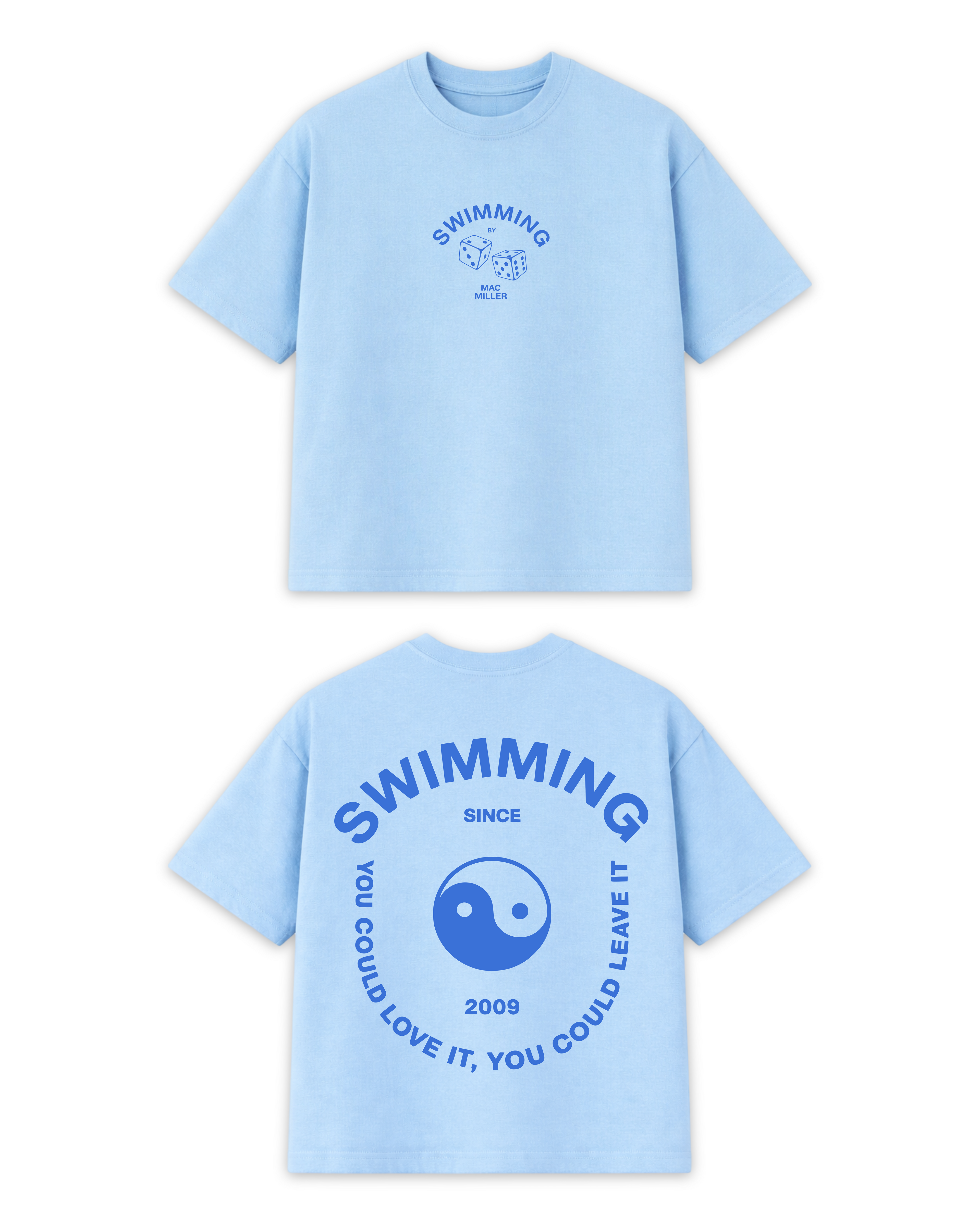 Mac Miller Tee Swimming Ying-Yang