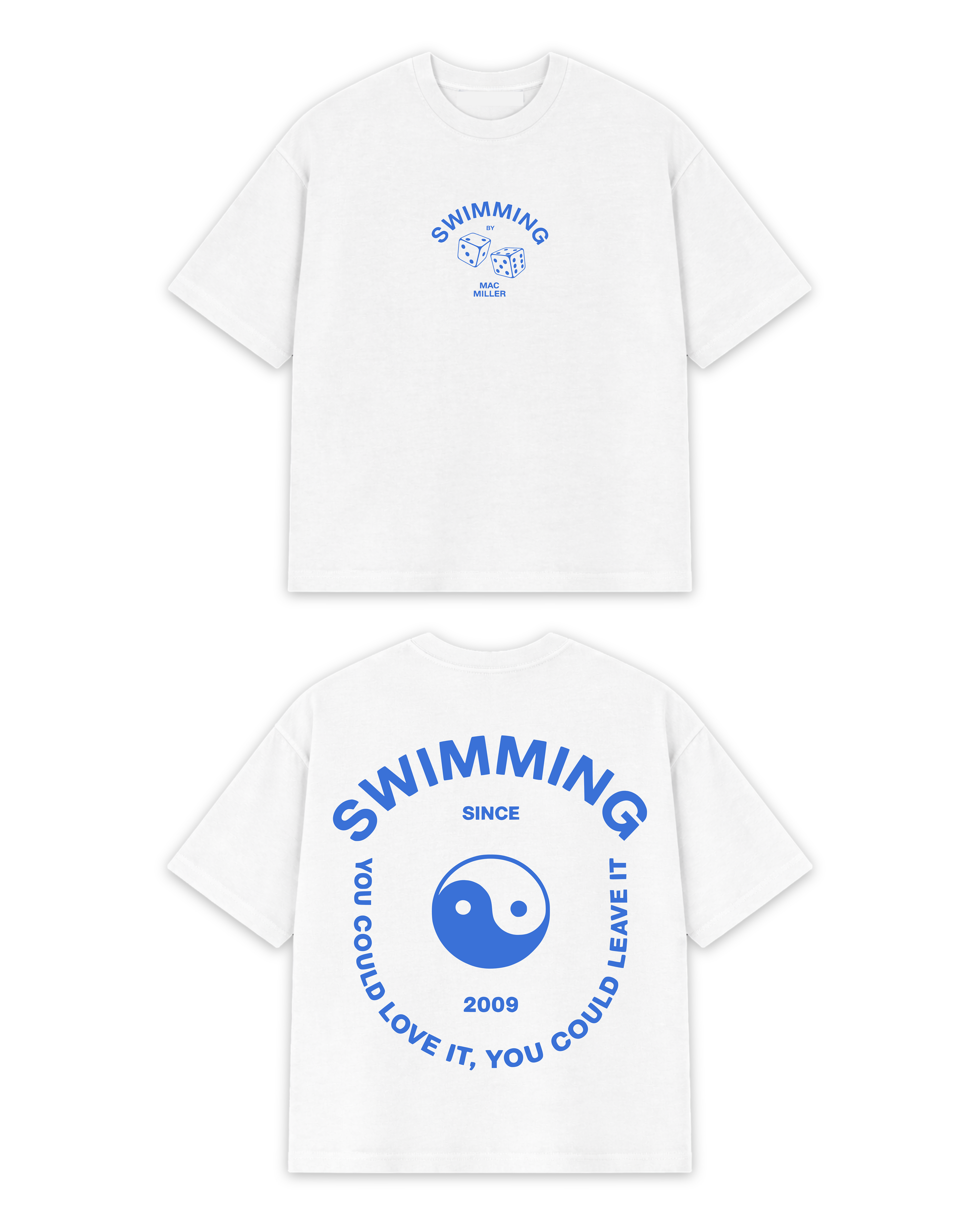 Mac Miller Tee Swimming Ying-Yang